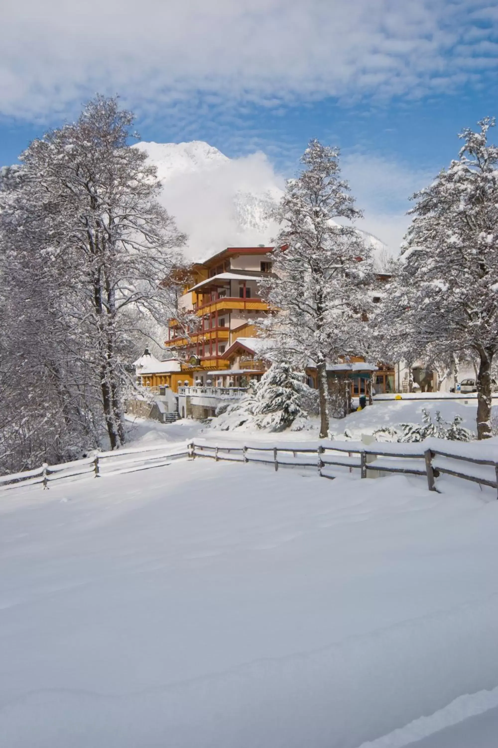 Natural landscape, Winter in Huber Hotel Tramserhof