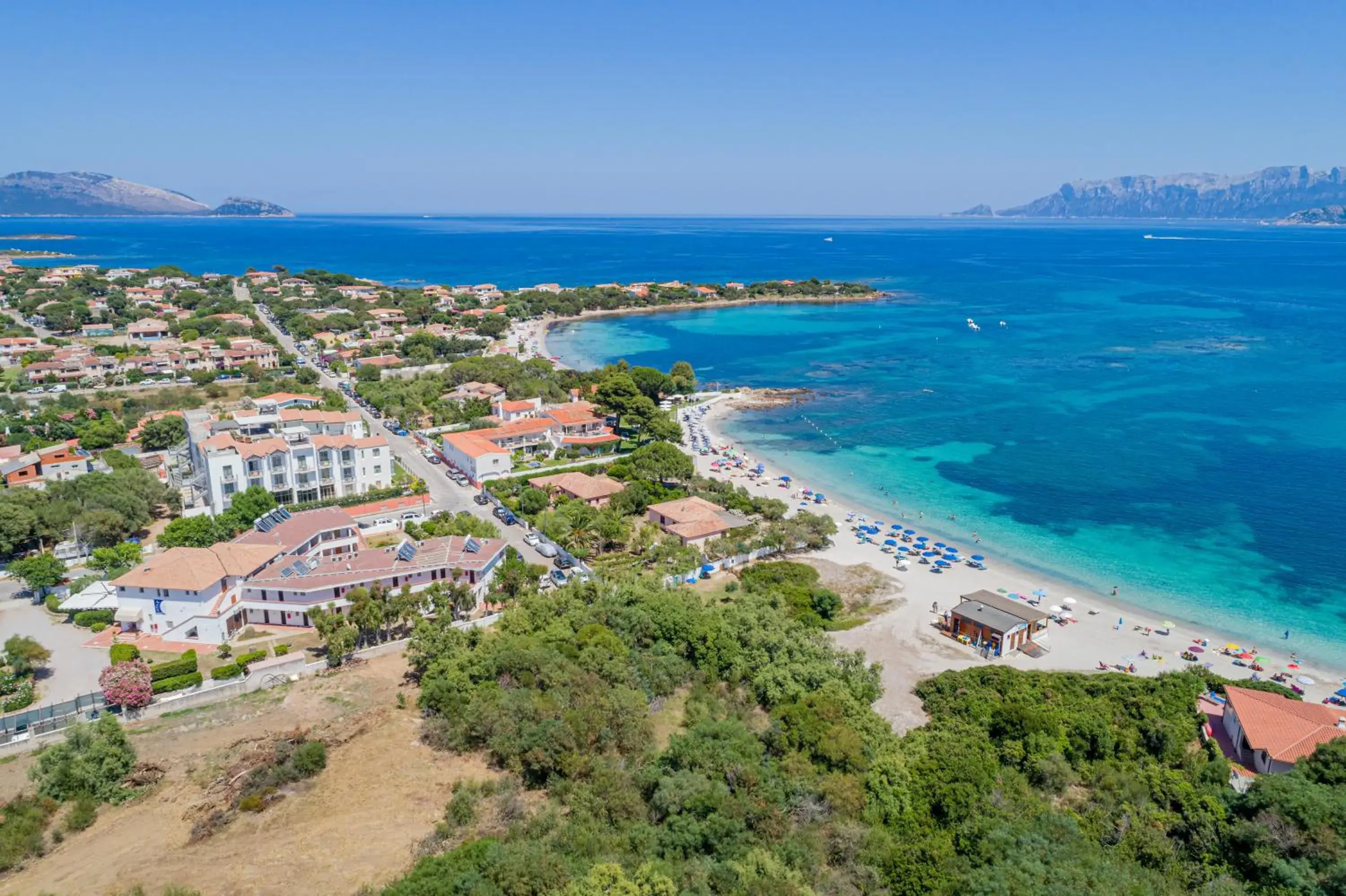 Natural landscape, Bird's-eye View in Hotel Mare Blue