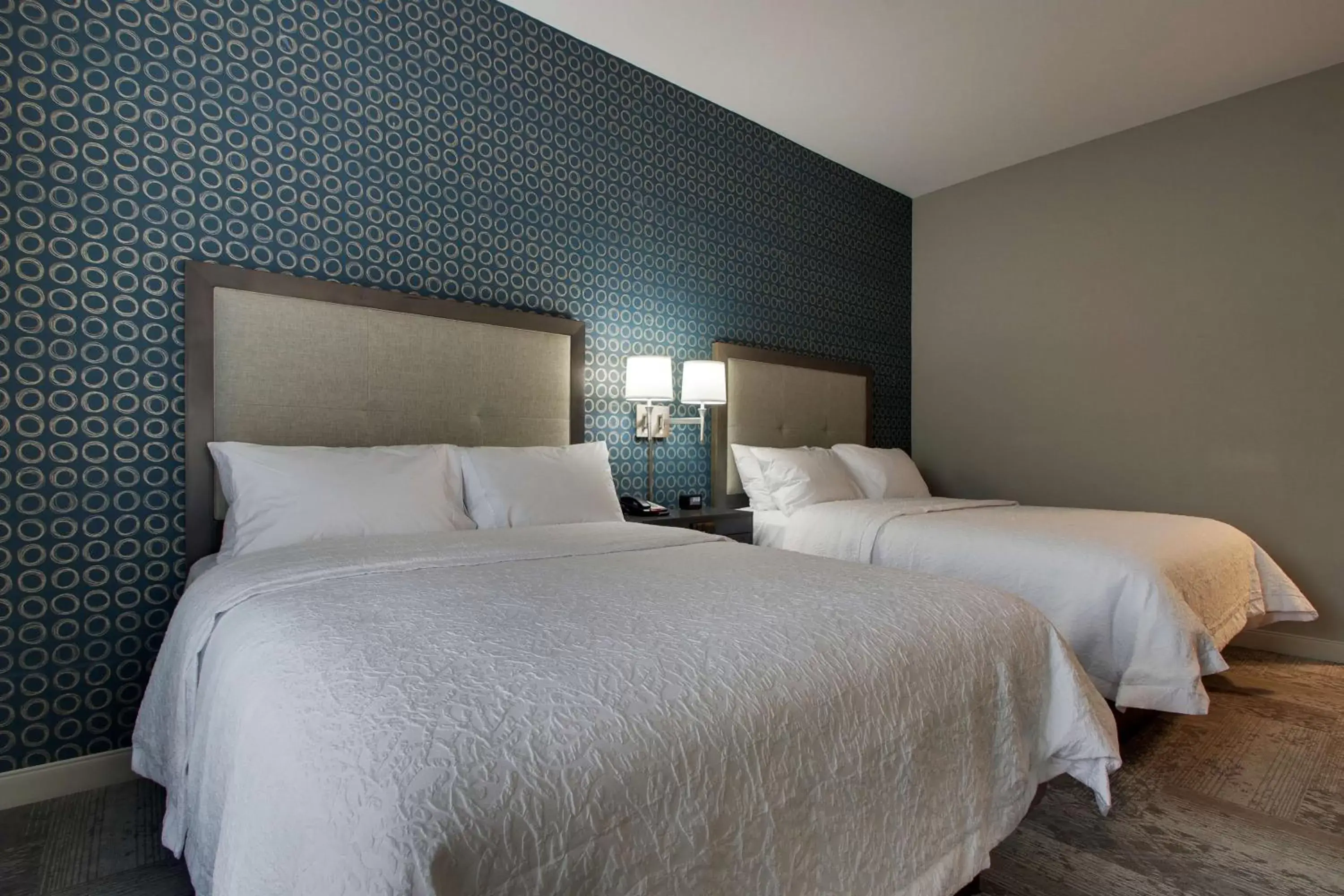 Bed in Hampton Inn & Suites By Hilton Knightdale Raleigh