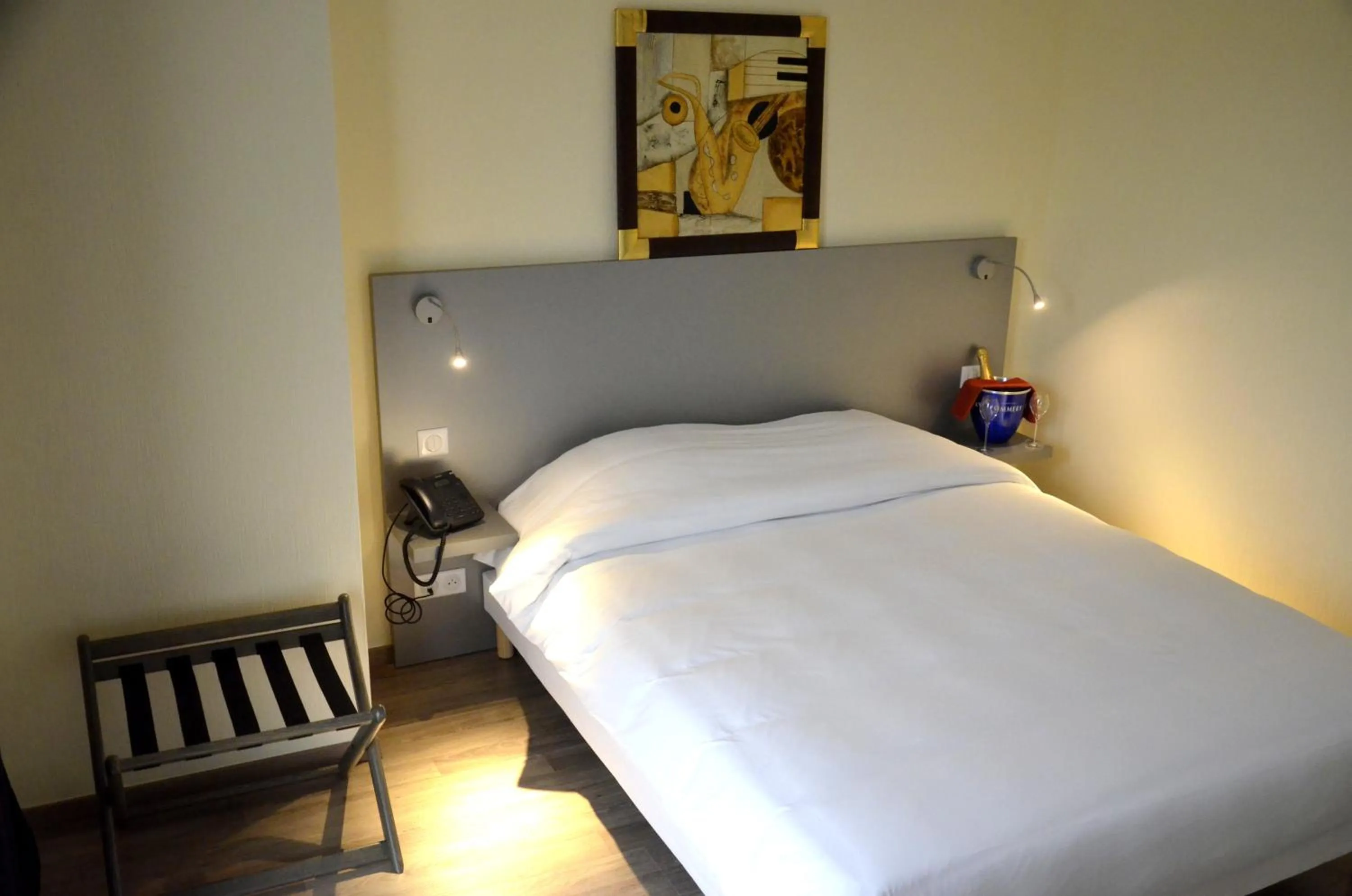 Bed in Le Grand Hotel