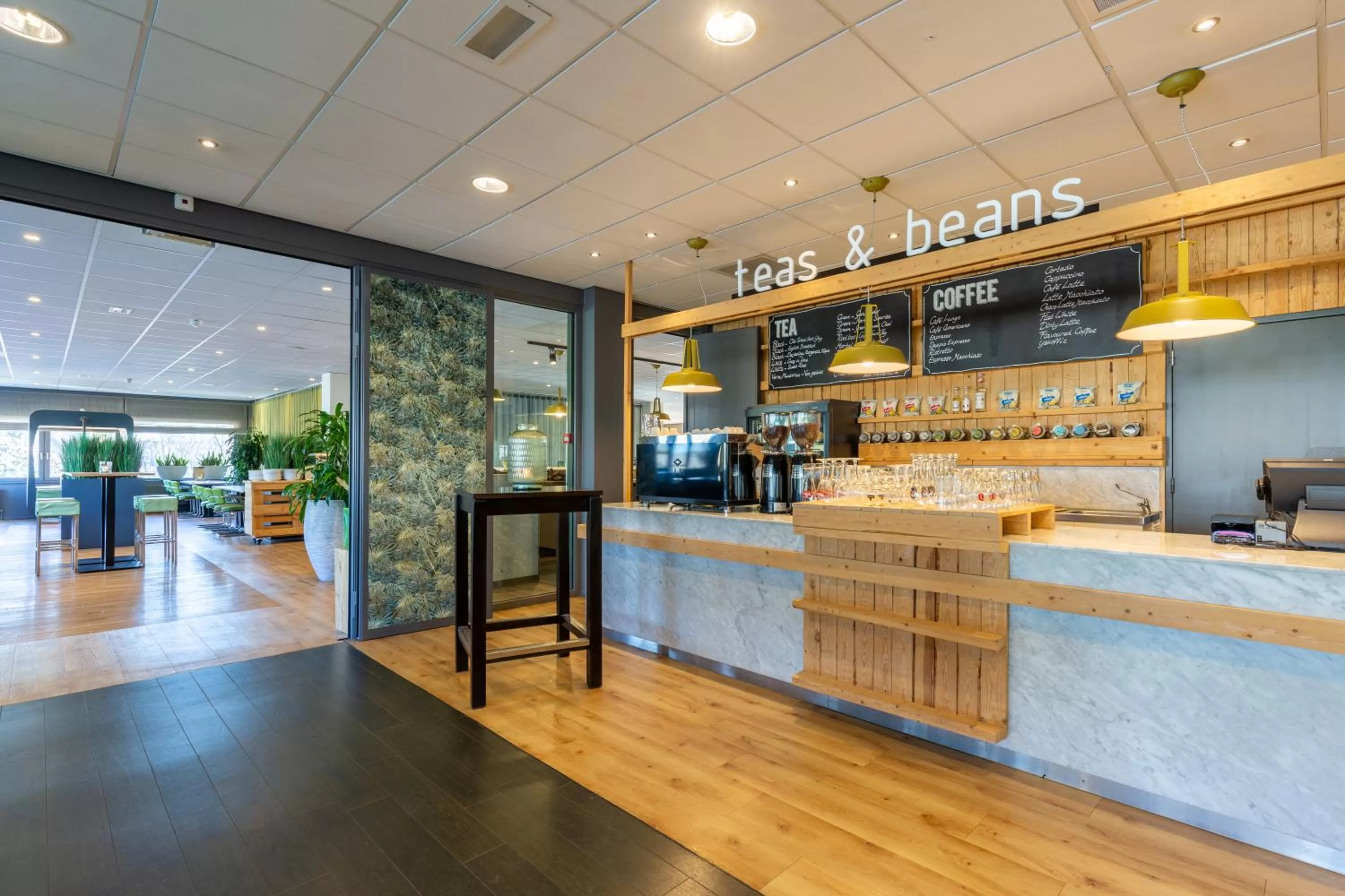 Restaurant/places to eat in Amrâth Airport Hotel Rotterdam