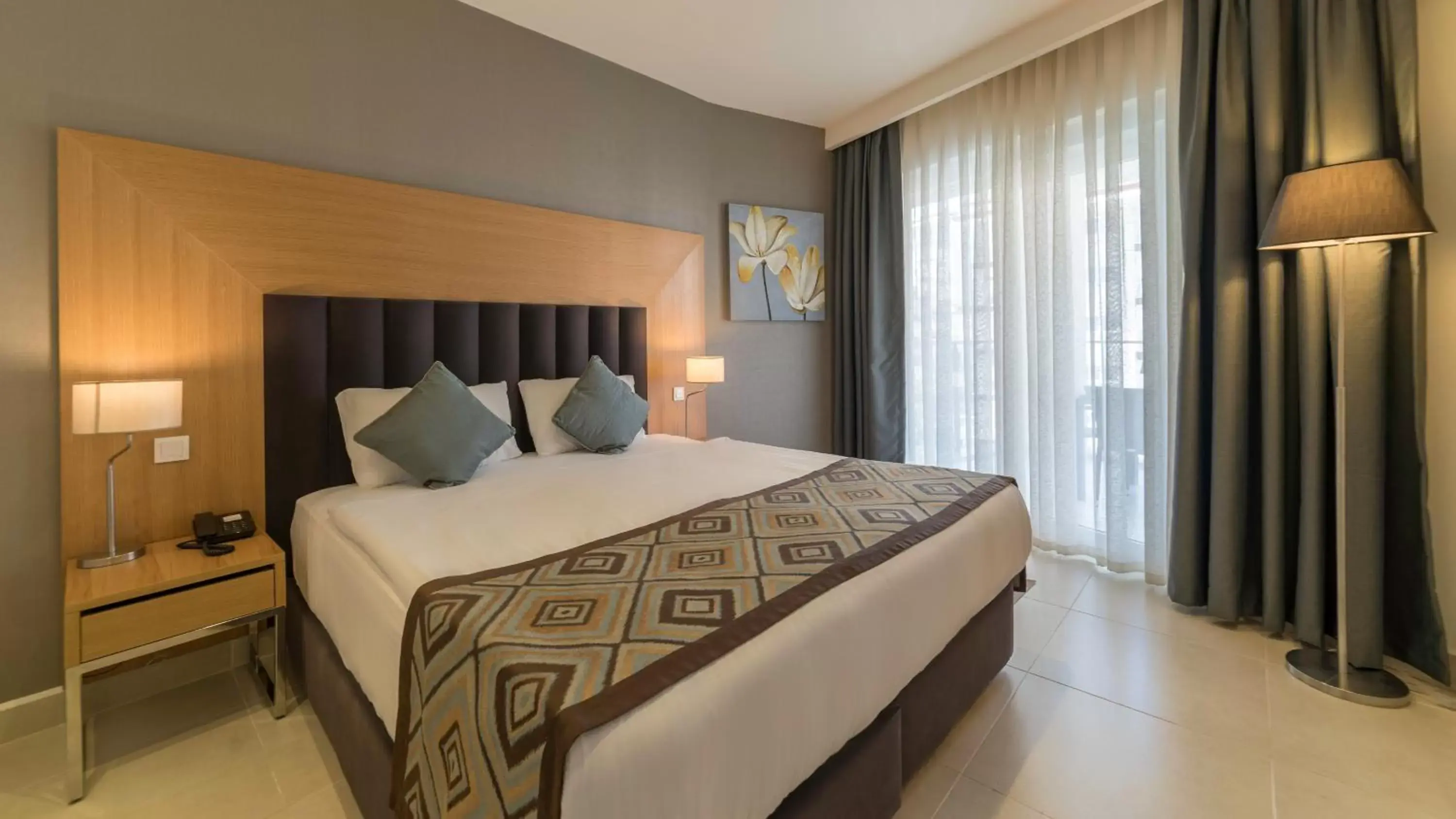 Bedroom, Bed in Ramada Resort Kusadasi & Golf