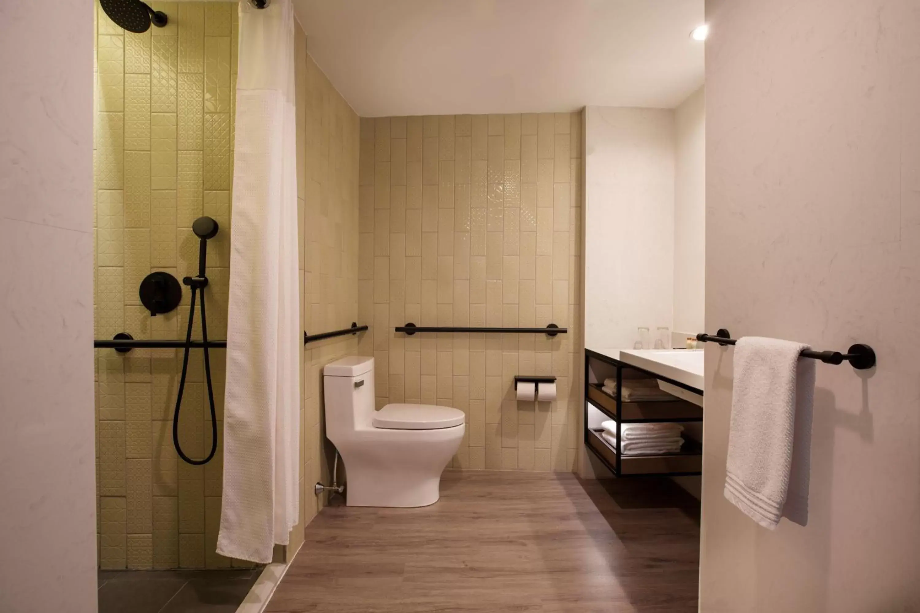 Bathroom in Renaissance New York Flushing Hotel at Tangram