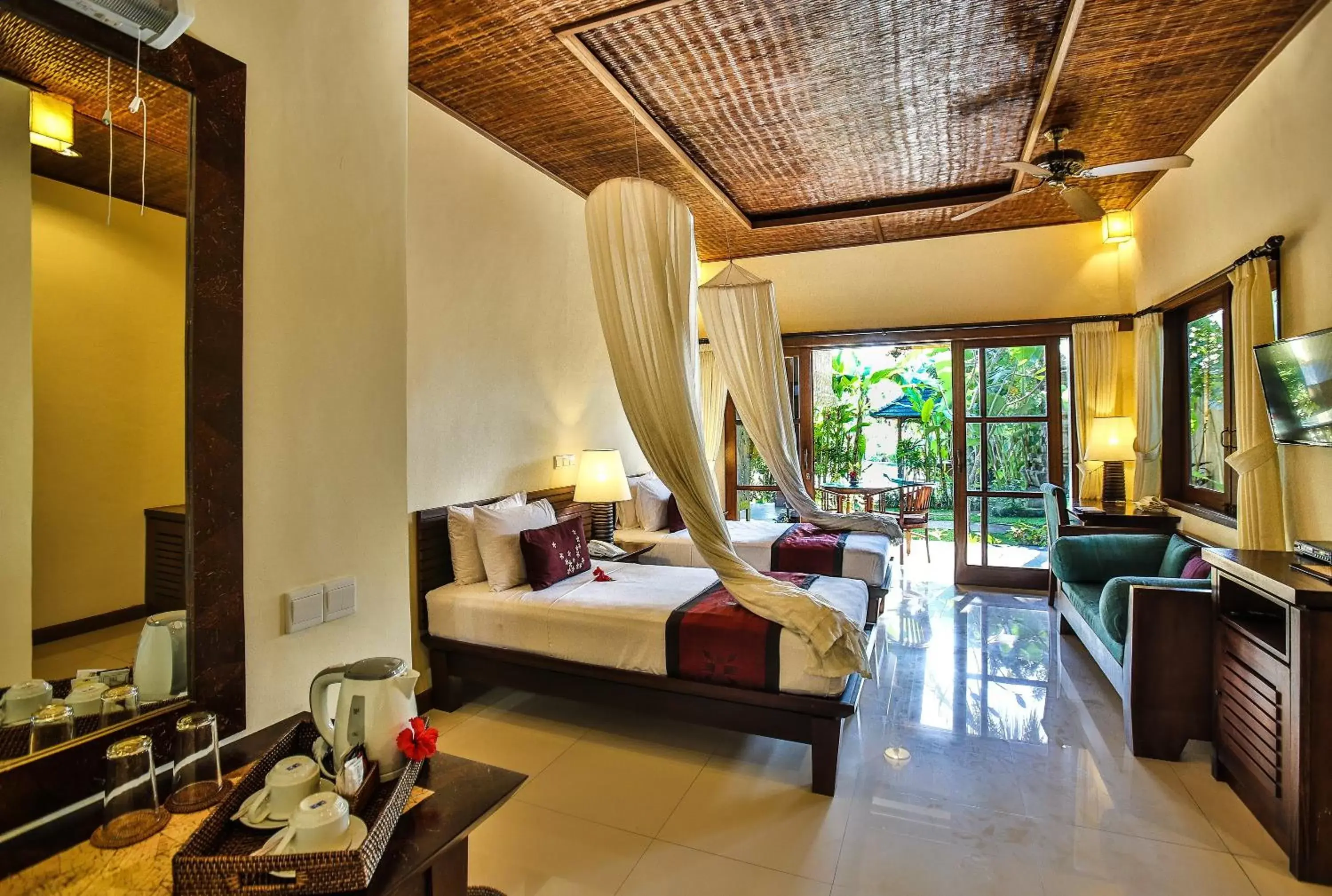 Bedroom in Bliss Ubud Spa Resort