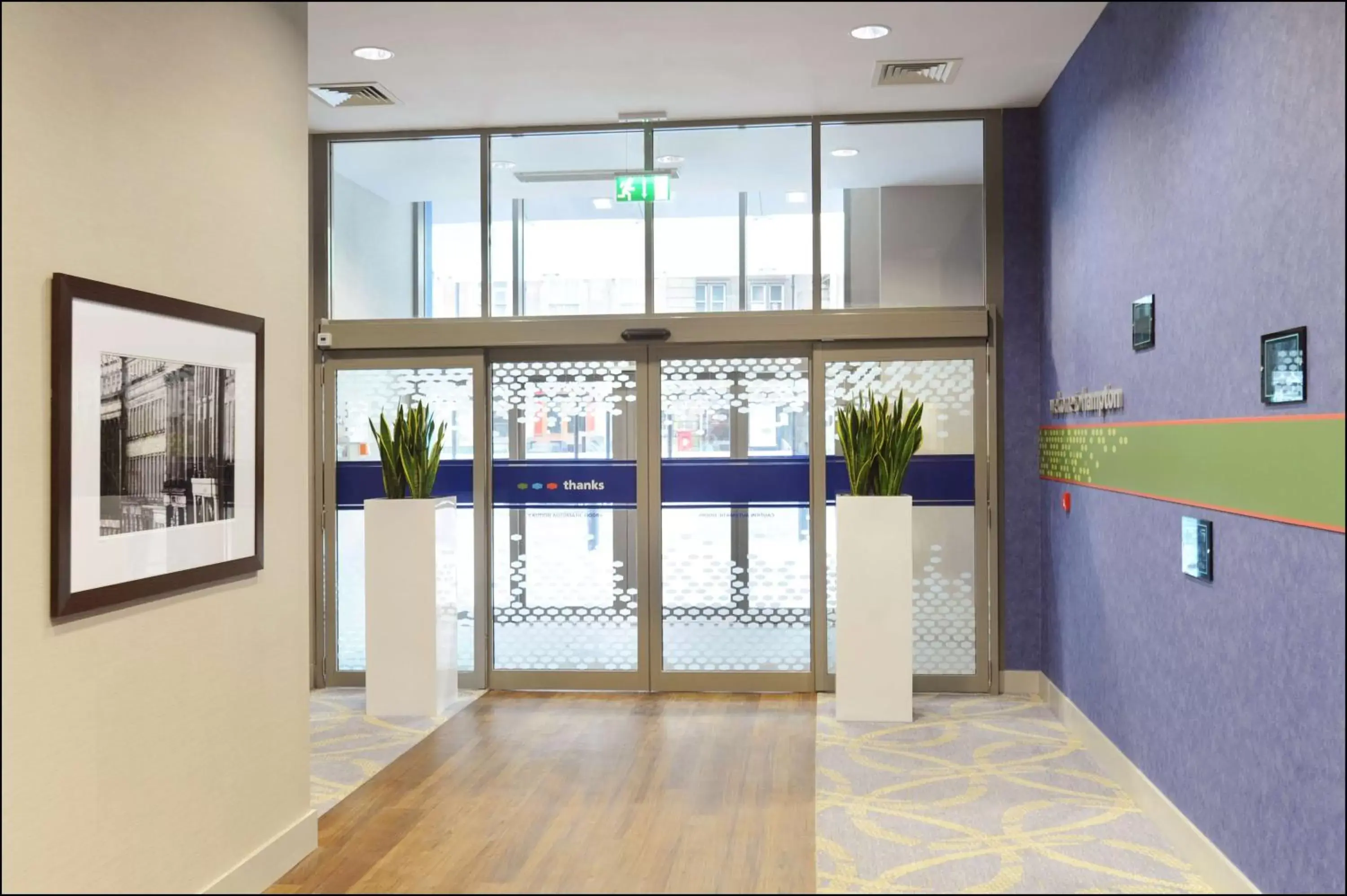 Lobby or reception in Hampton by Hilton Newcastle Lobby or reception in Hampton by Hilton Newcastle