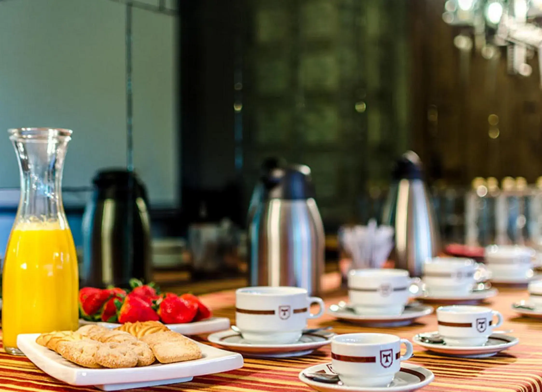 Buffet breakfast in Hotel Temple Ponferrada