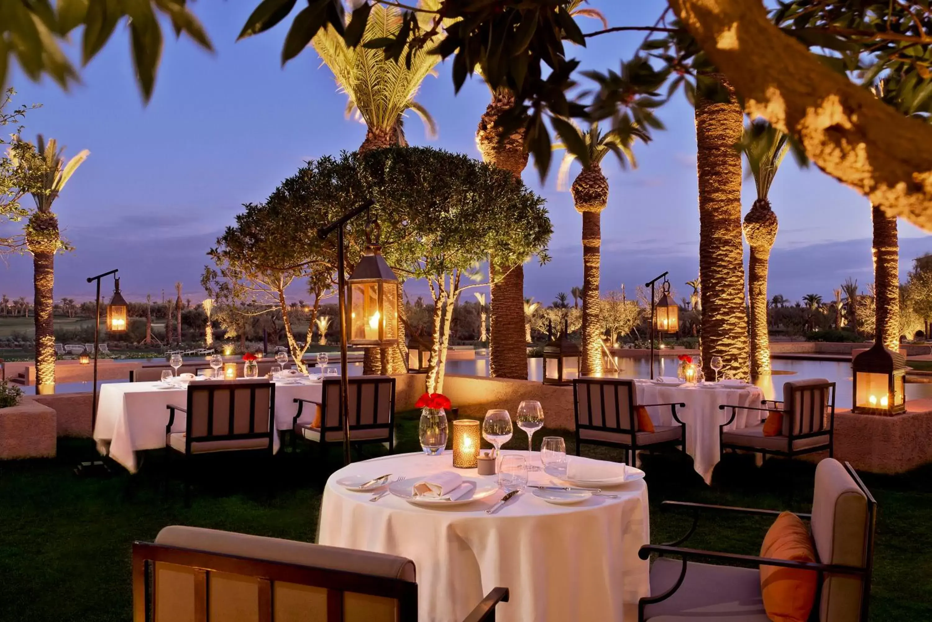 Restaurant/places to eat in Fairmont Royal Palm Marrakech