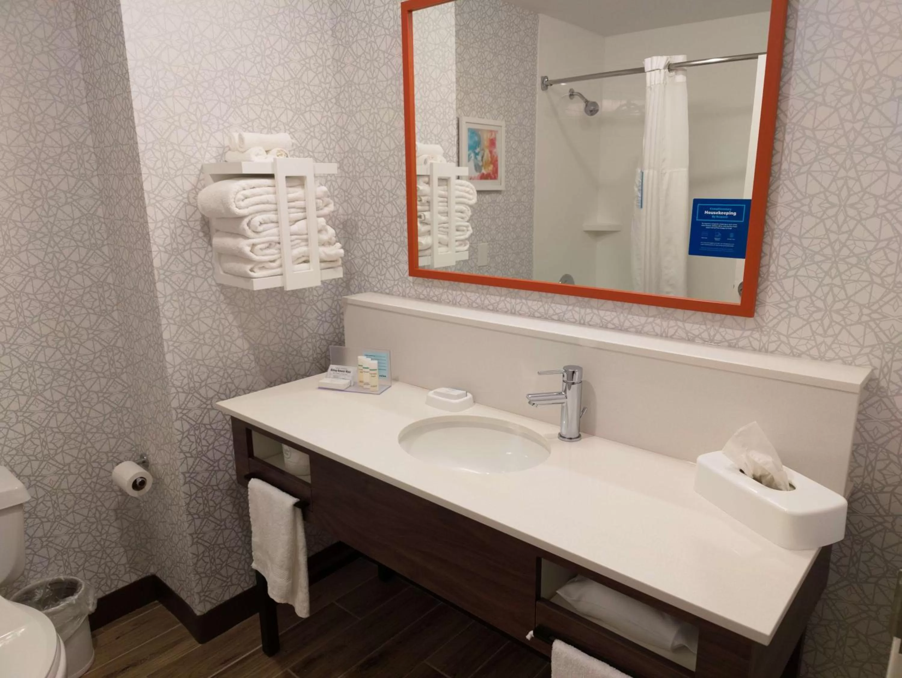 Bathroom in Hampton Inn Atlanta/Peachtree City