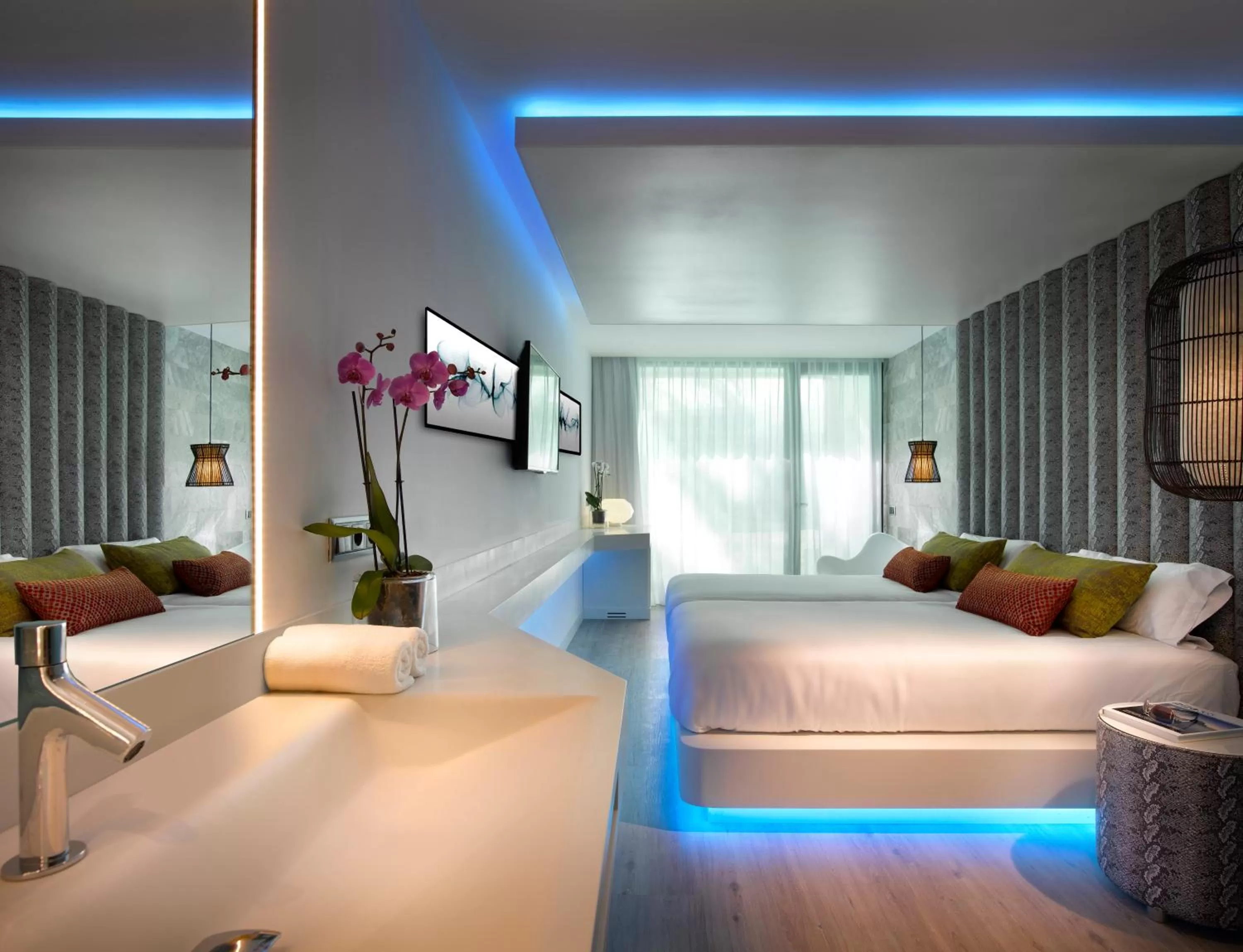 Bed in Hard Rock Hotel Ibiza