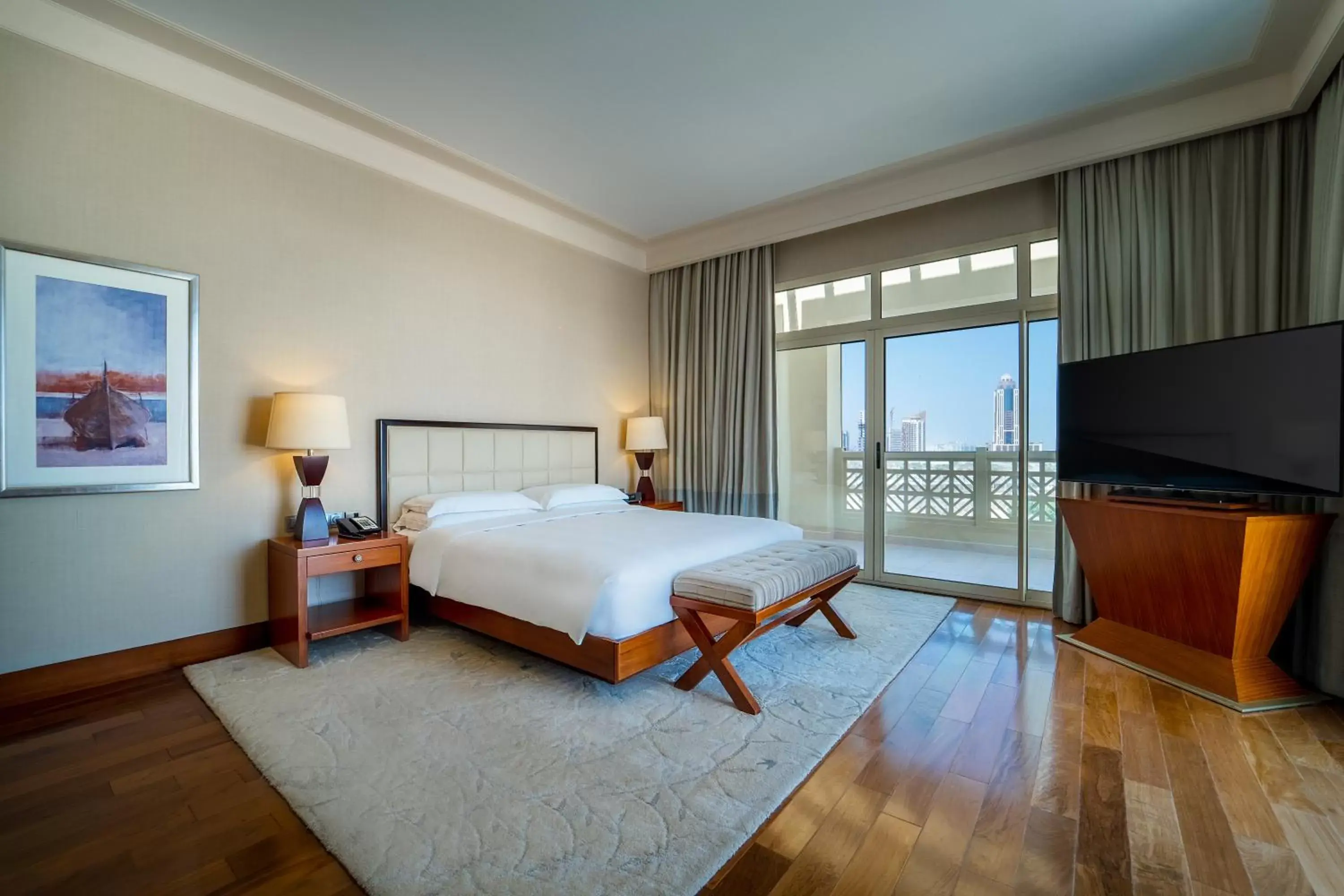 Bedroom, Bed in Grand Hyatt Doha Hotel & Villas