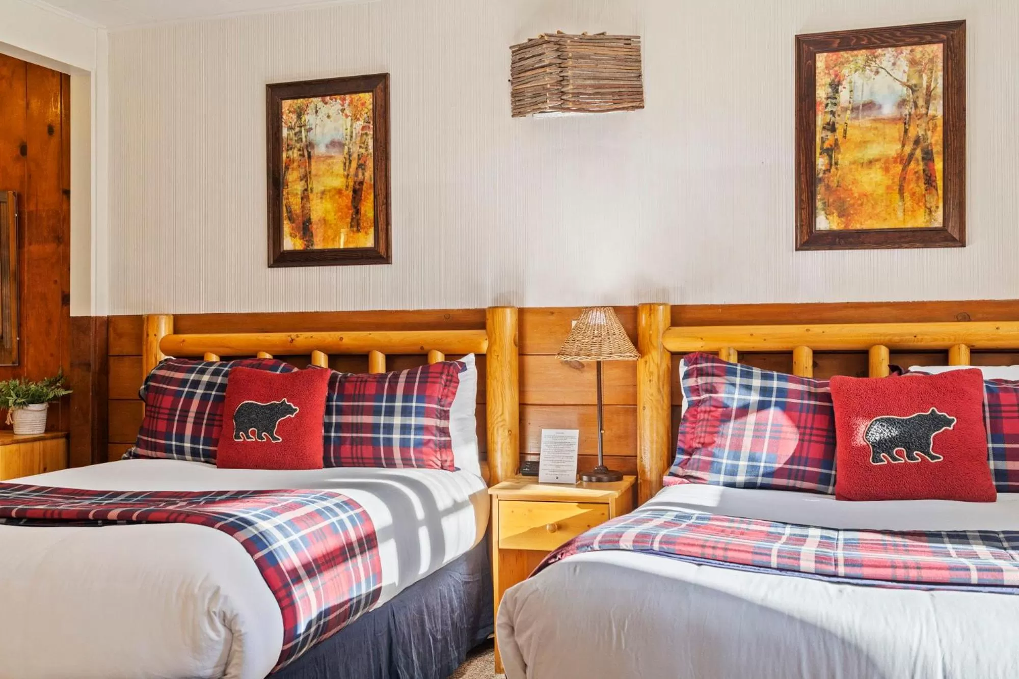 Bed in Mother Nature's Inn