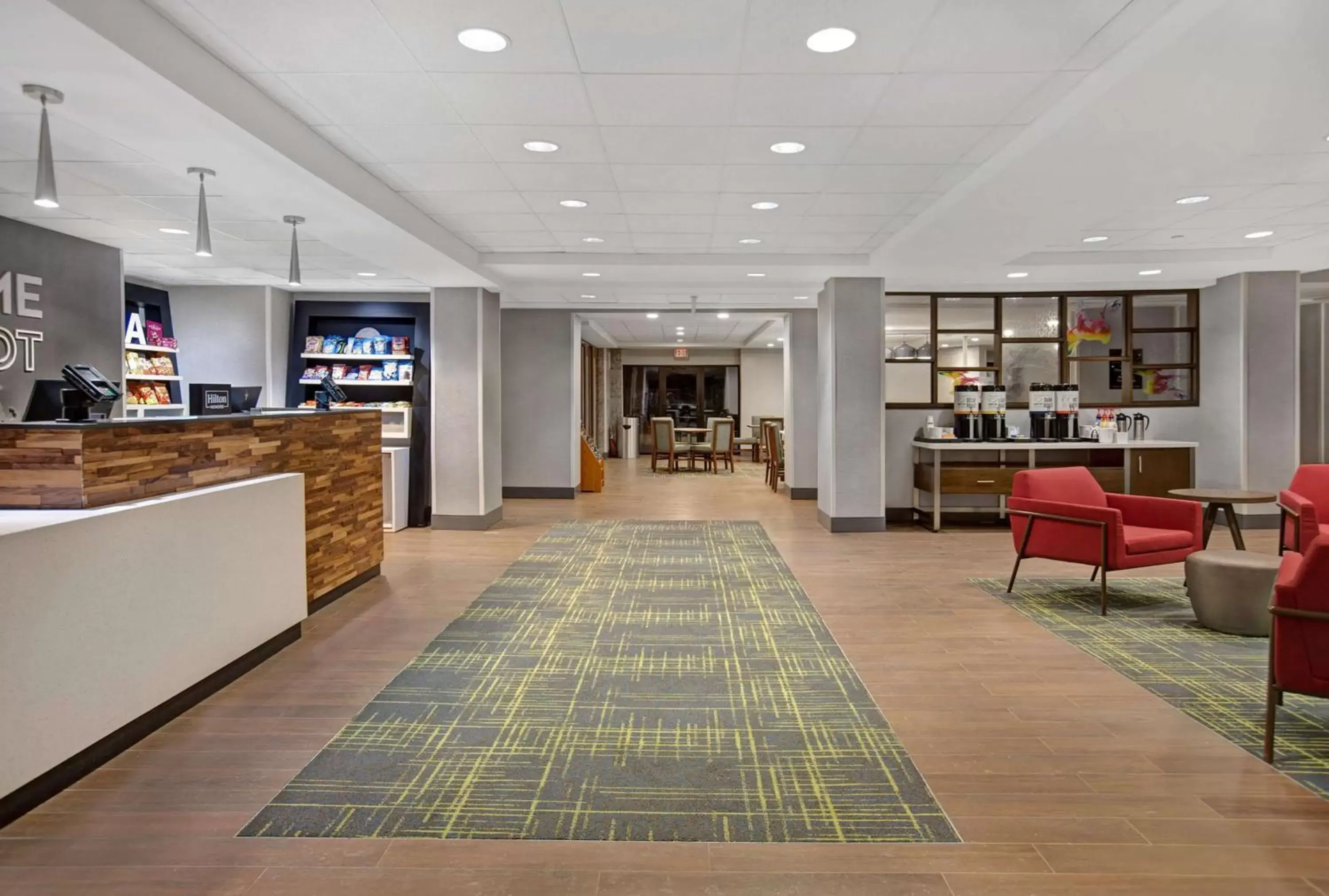 Lobby or reception in Hampton Inn Westfield Lobby or reception in Hampton Inn Westfield