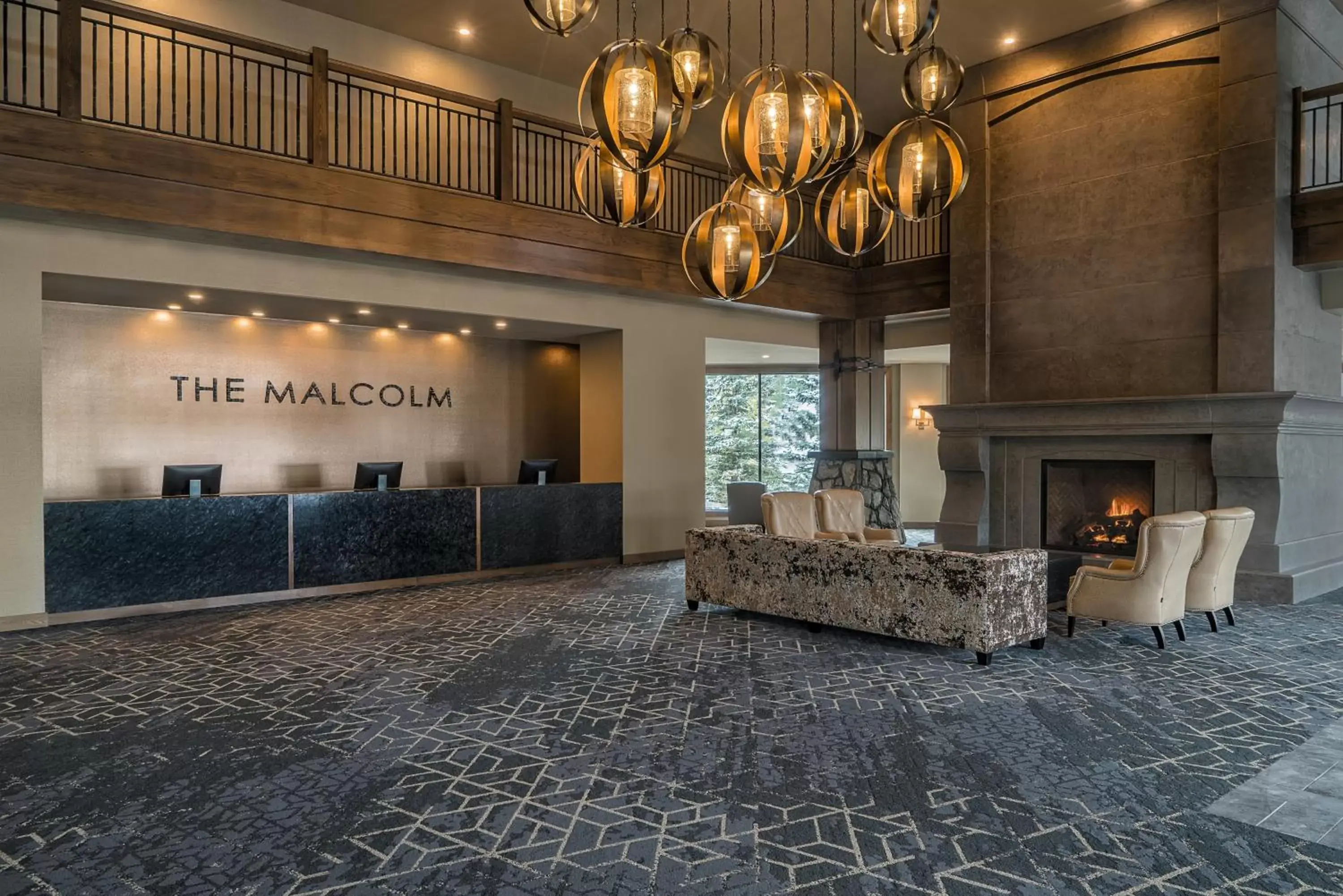 Lobby or reception, Lobby/Reception in The Malcolm Hotel