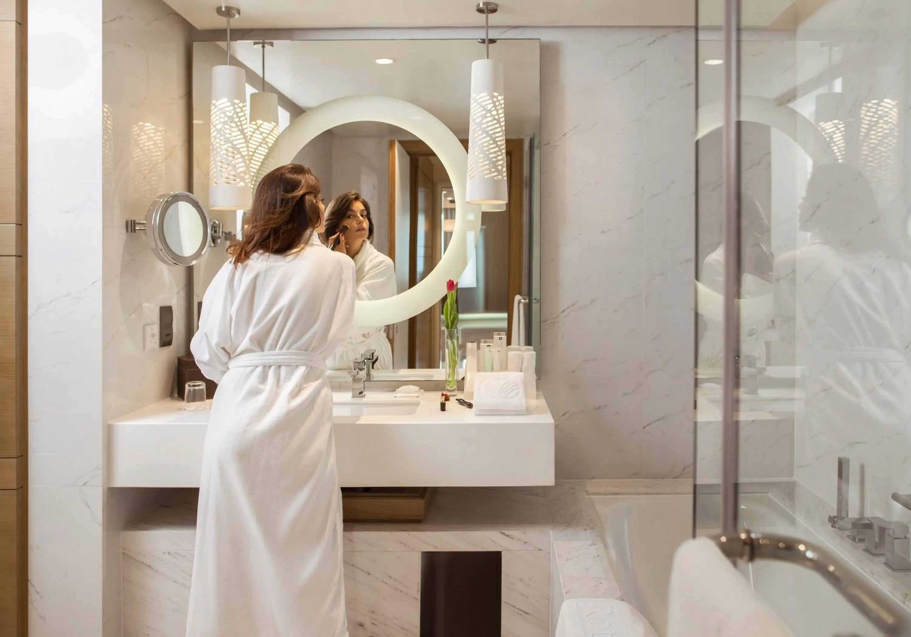 Bathroom in Towers Rotana - Dubai