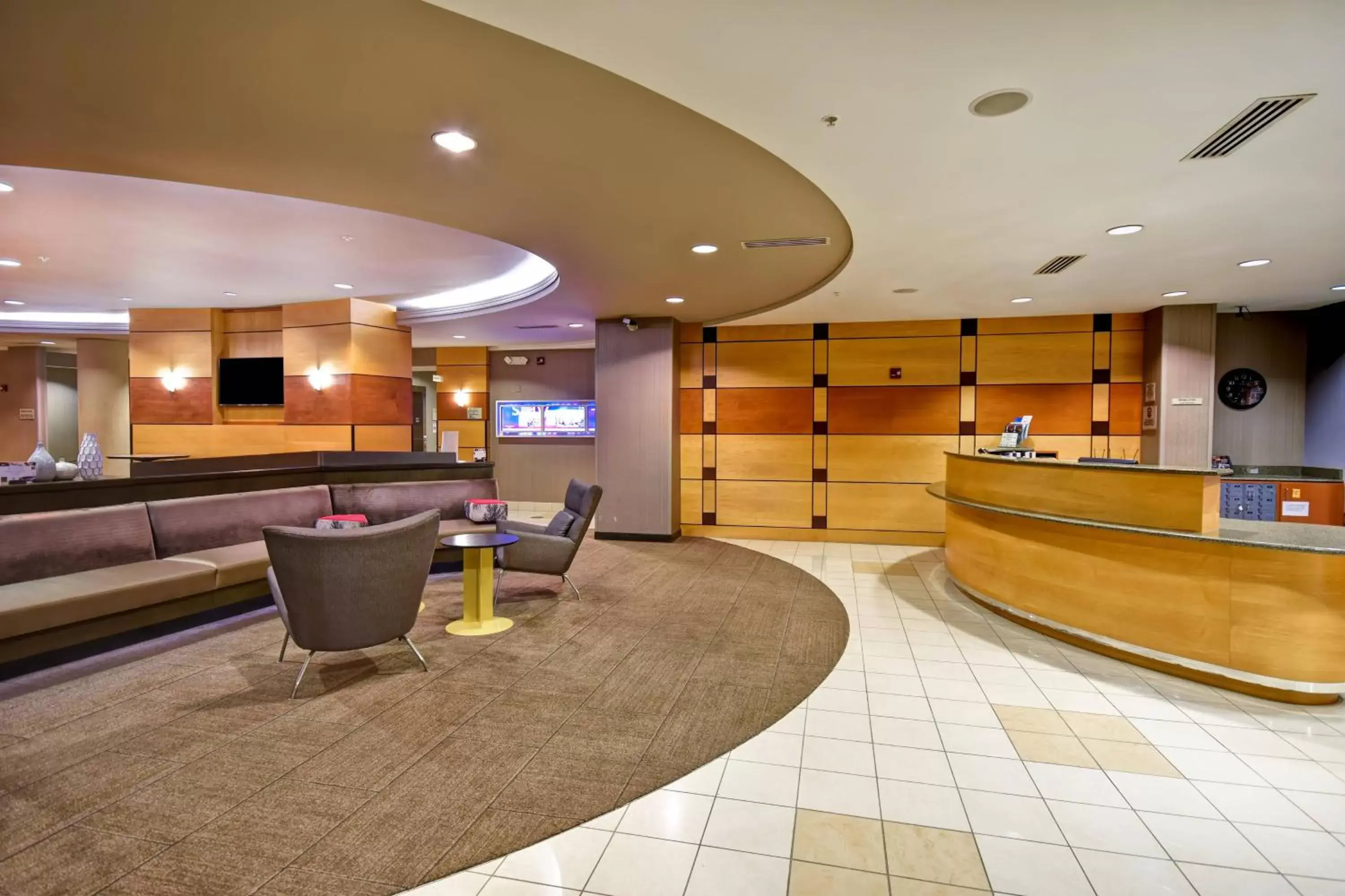 Lobby or reception, Lobby/Reception in SpringHill Suites Louisville Airport