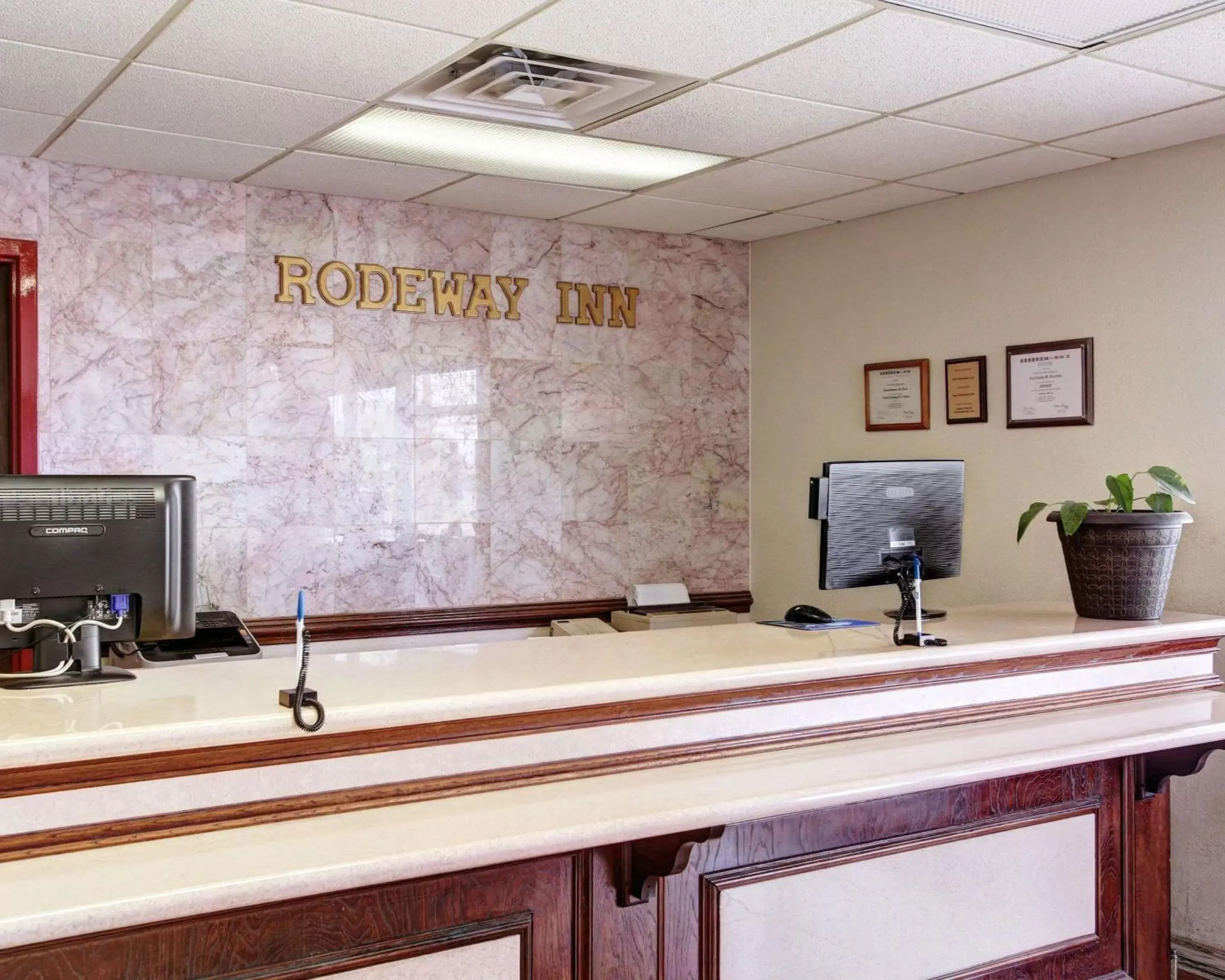 Lobby or reception, Lobby/Reception in Rodeway Inn New Braunfels