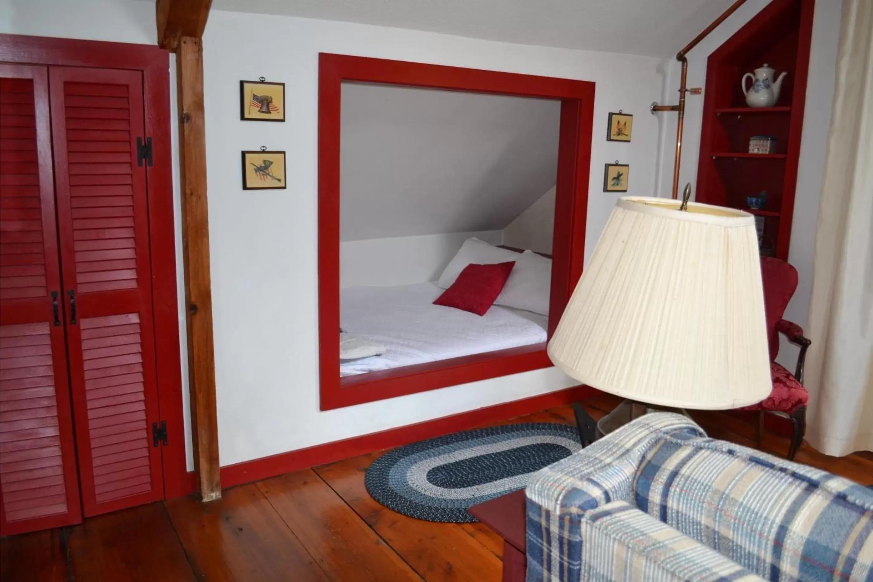 Bedroom, Bed in Benjamin Prescott Inn