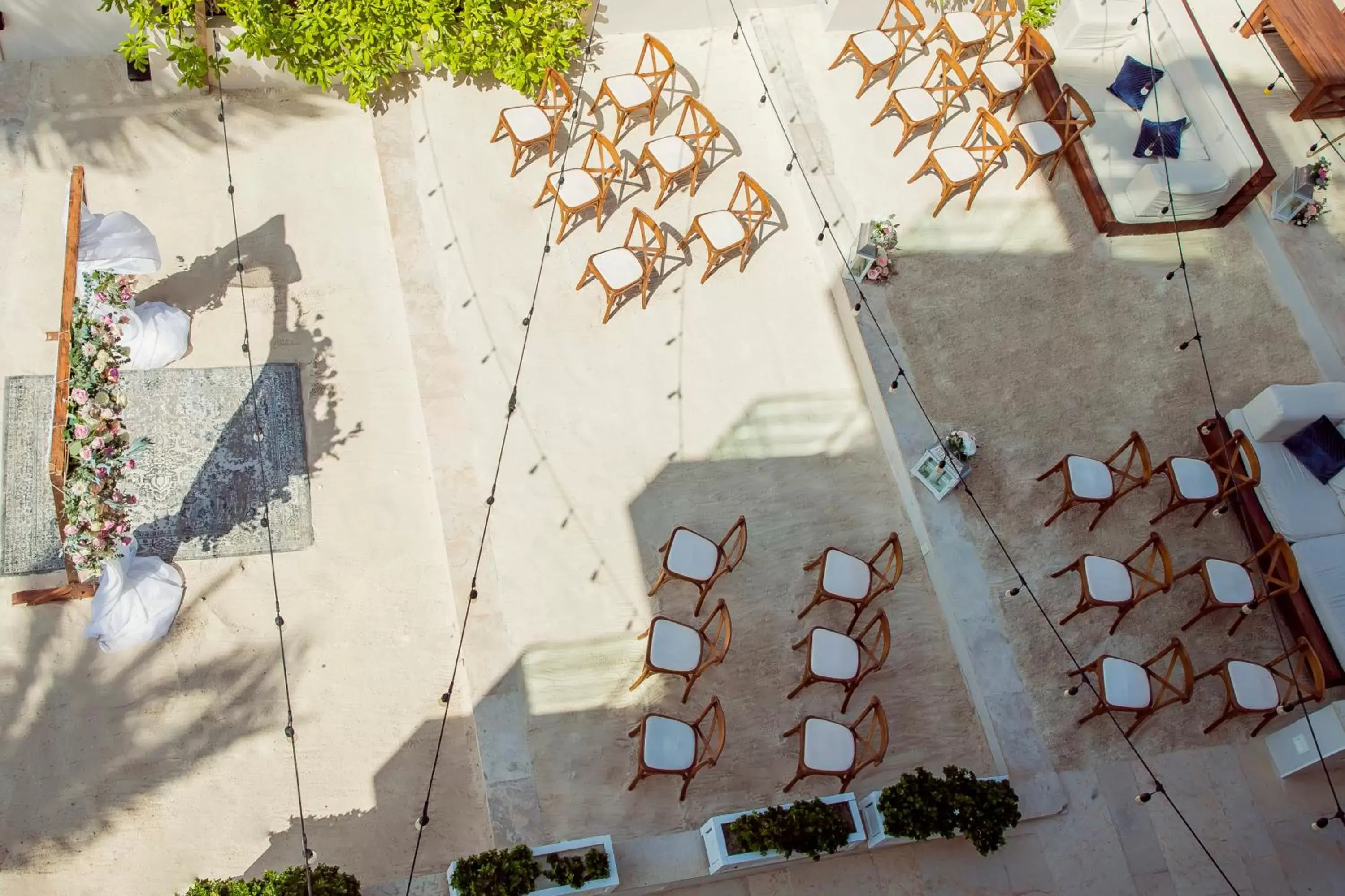 Bird's eye view, Bird's-eye View in Thompson Playa del Carmen Beach House, part of Hyatt