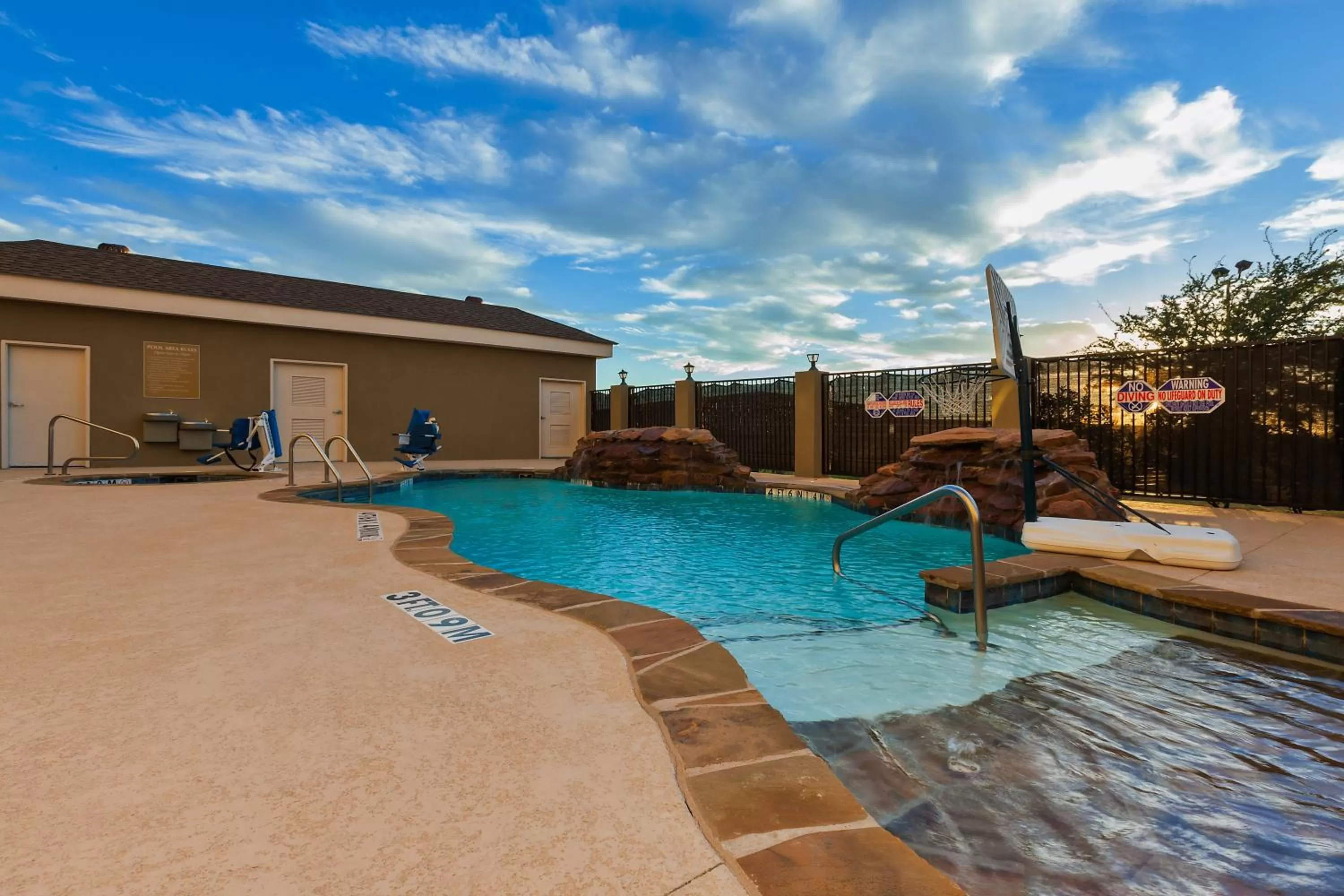Swimming pool in Candlewood Suites Decatur Medical Center by IHG