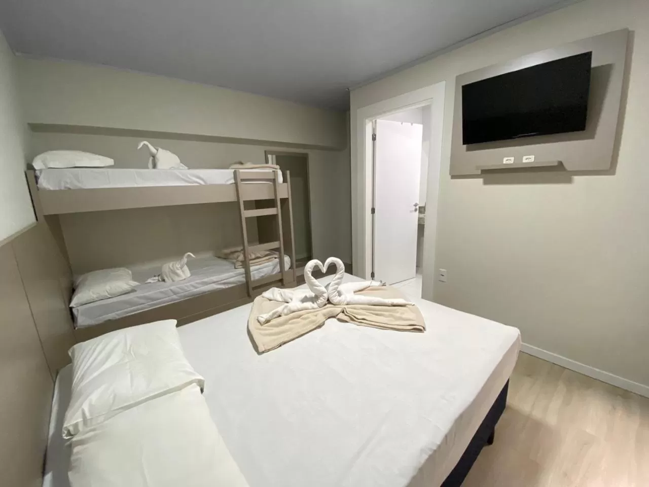 Bed in Pousada Caminho Dos Sonhos