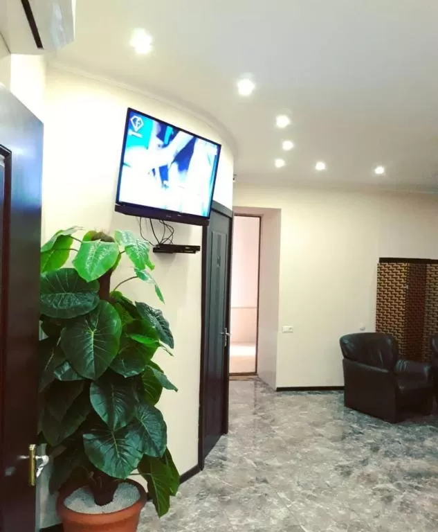 Communal lounge/ TV room, TV/Entertainment Center in Backstreet Hotel - Near Tbilisi Central