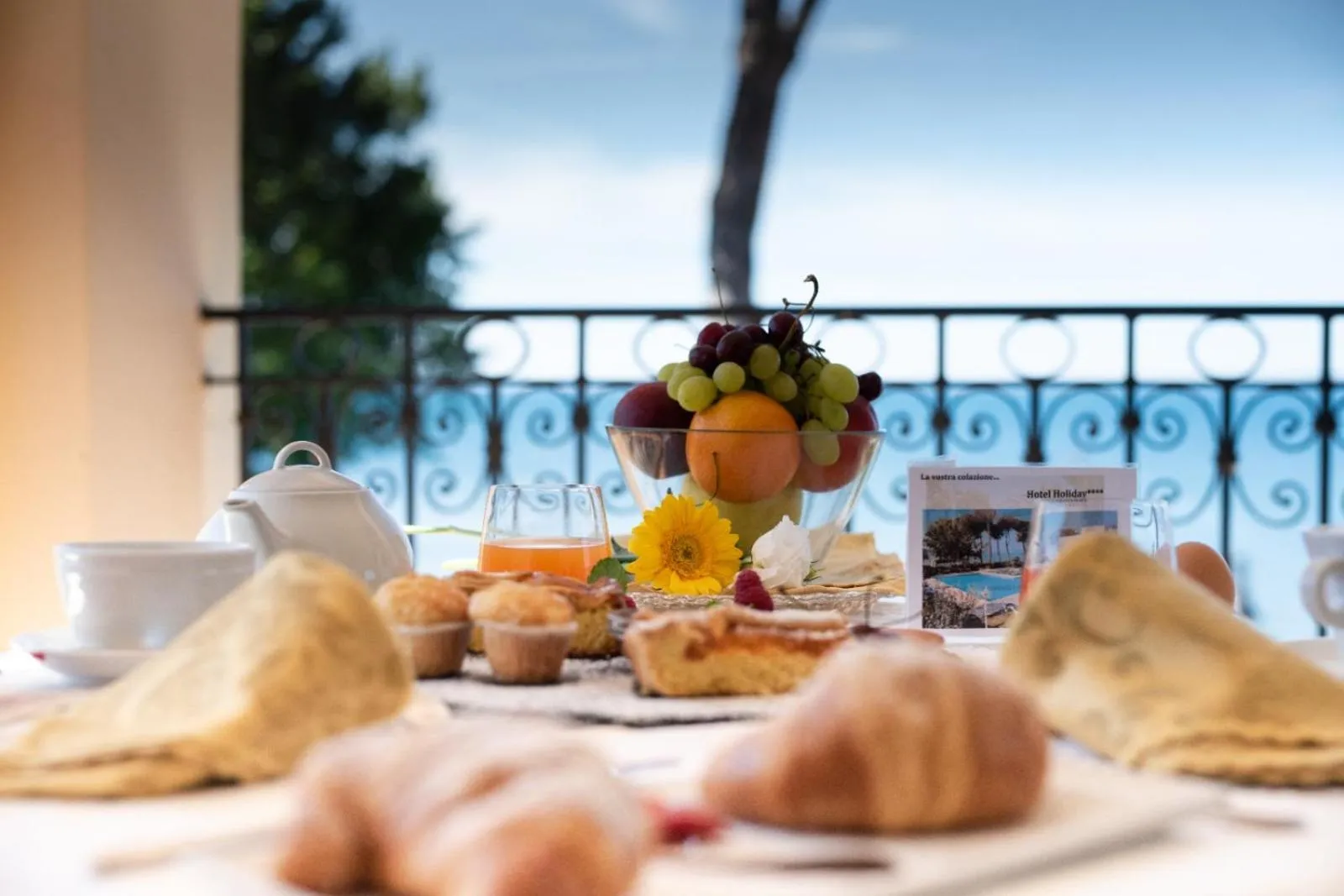 Food in Hotel Holiday Sul Lago