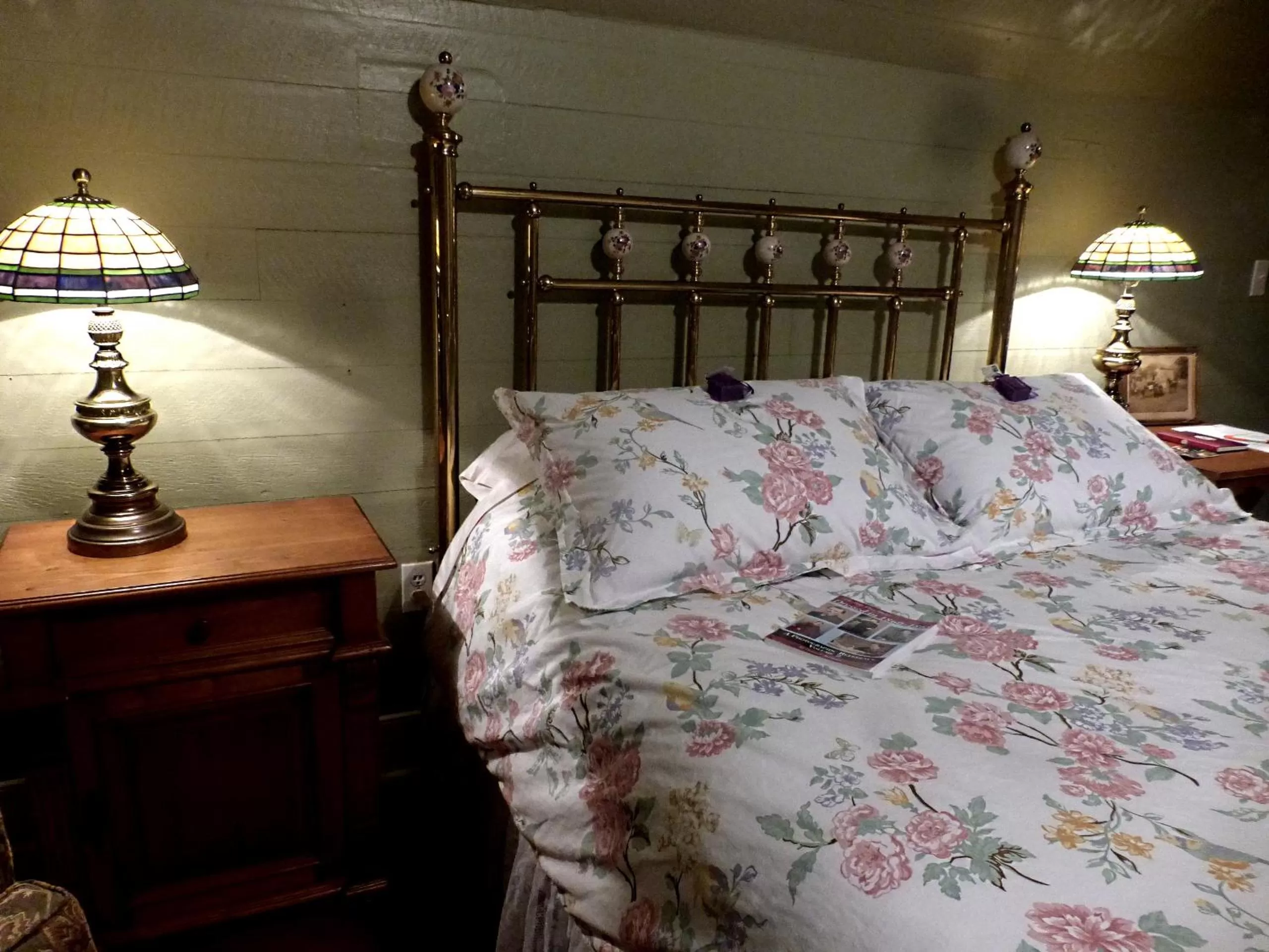 Bed in Mulberry Lavender Farm and B&B