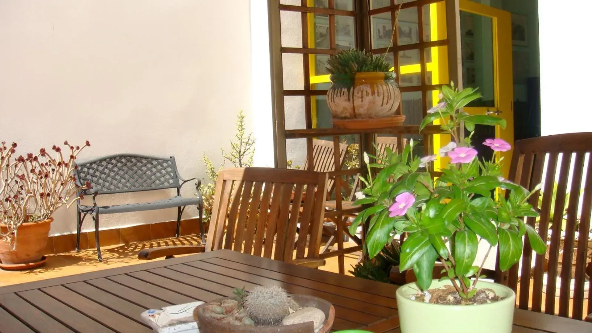 Balcony/Terrace, Seating Area in Hotel Blauet