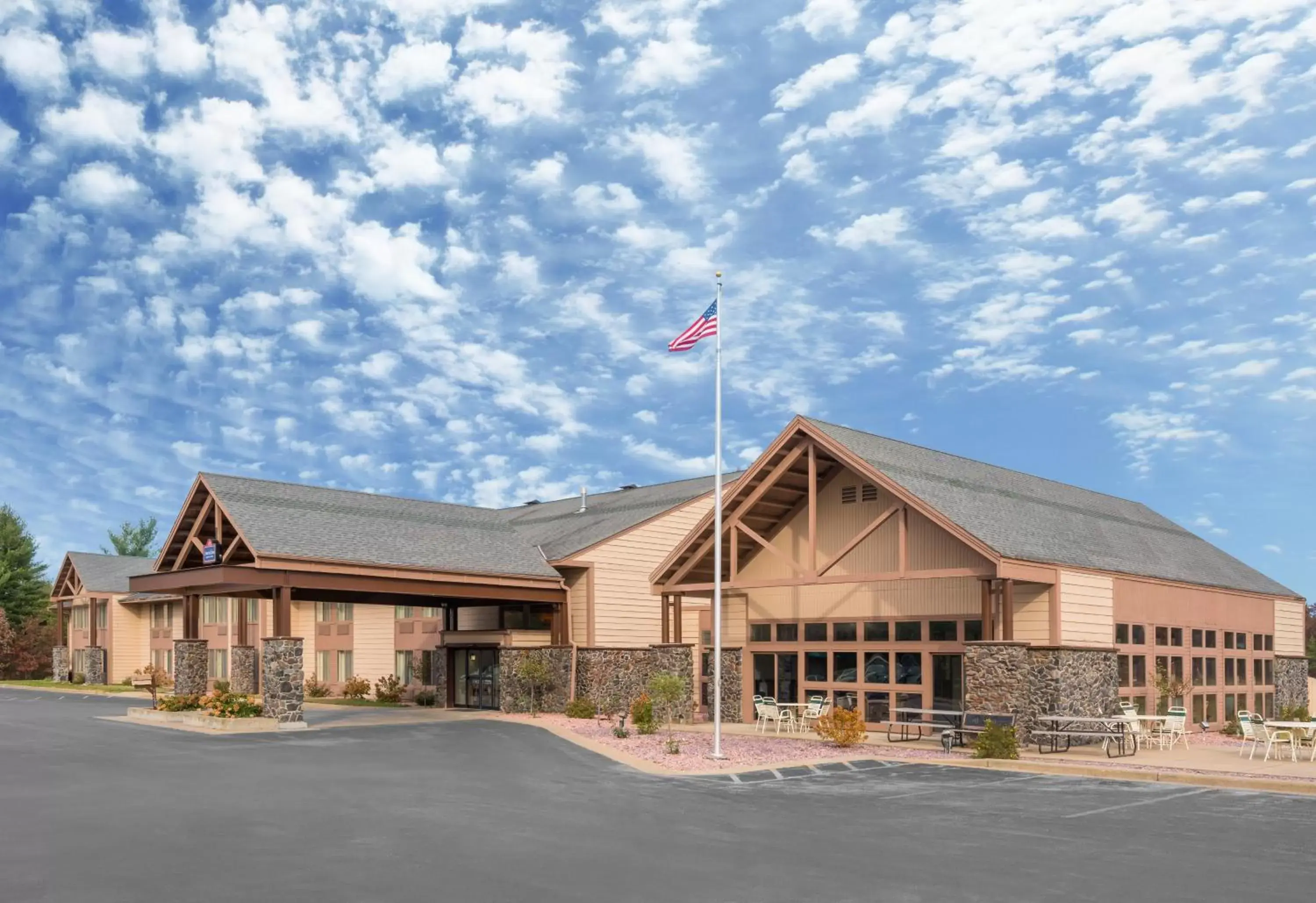 Facade/entrance, Property Building in AmericInn by Wyndham Black River Falls I-94 on ATV Trail