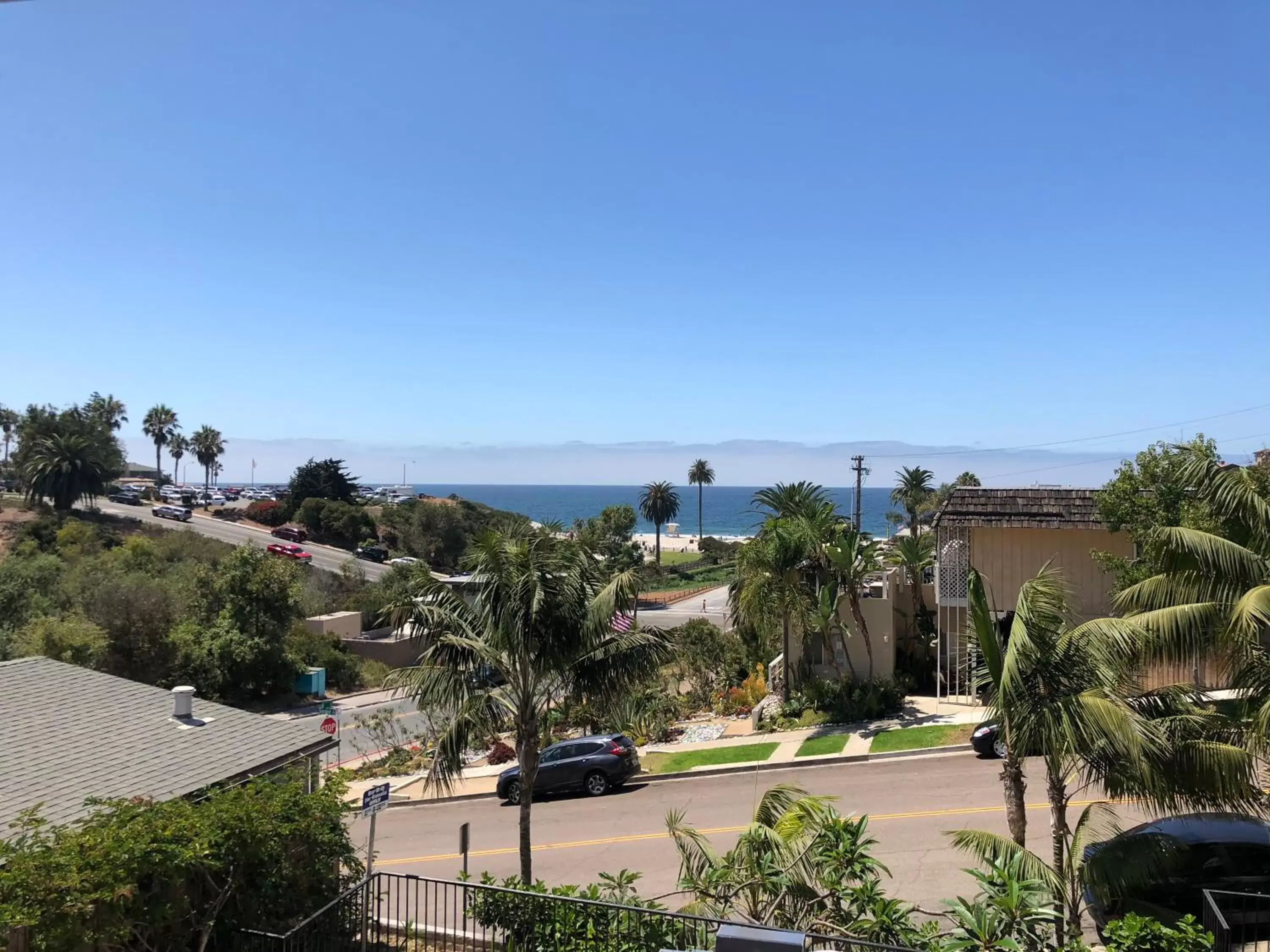 Sea view in Moonlight Beach Motel