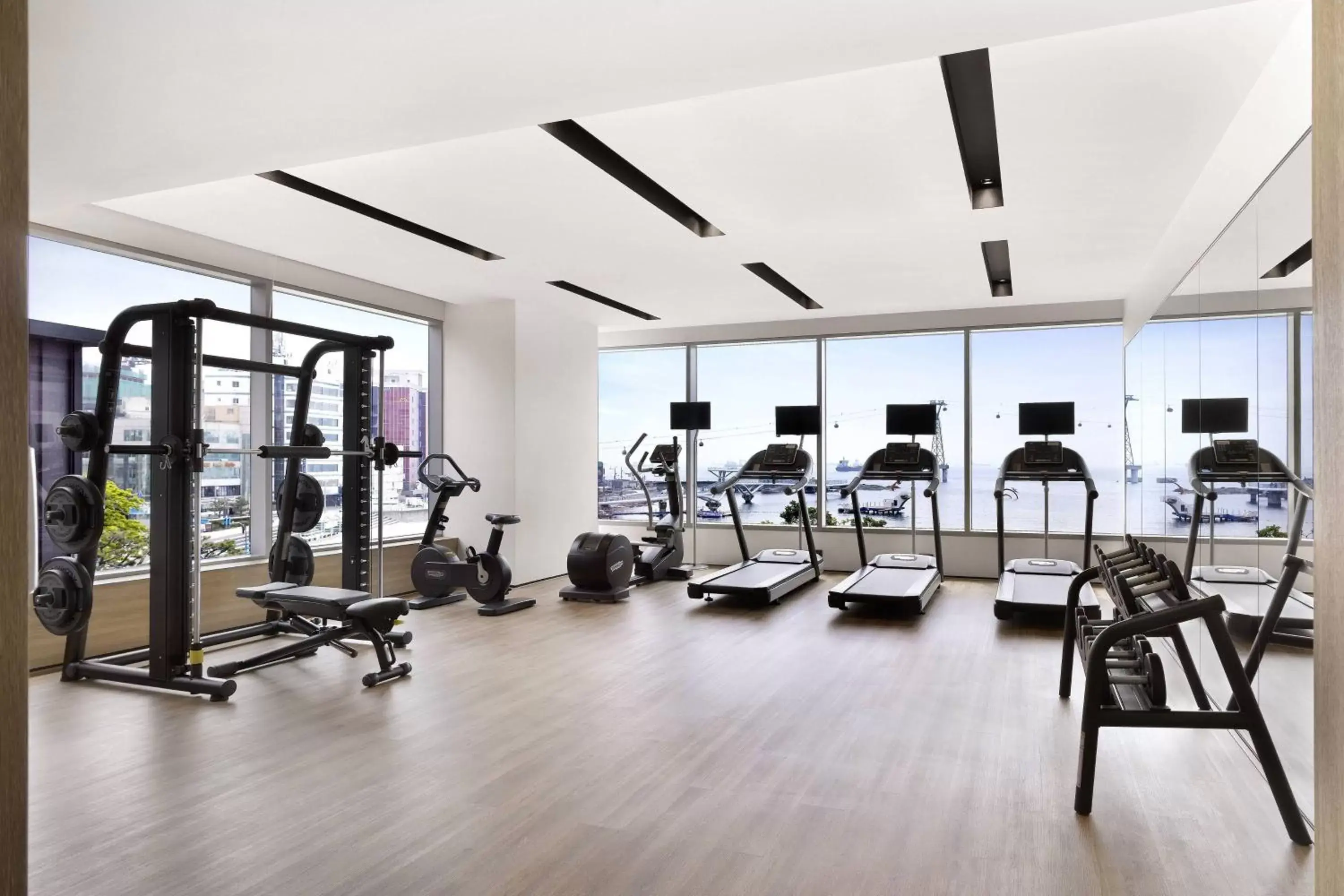 Fitness centre/facilities, Fitness Center/Facilities in Fairfield by Marriott Busan Songdo Beach