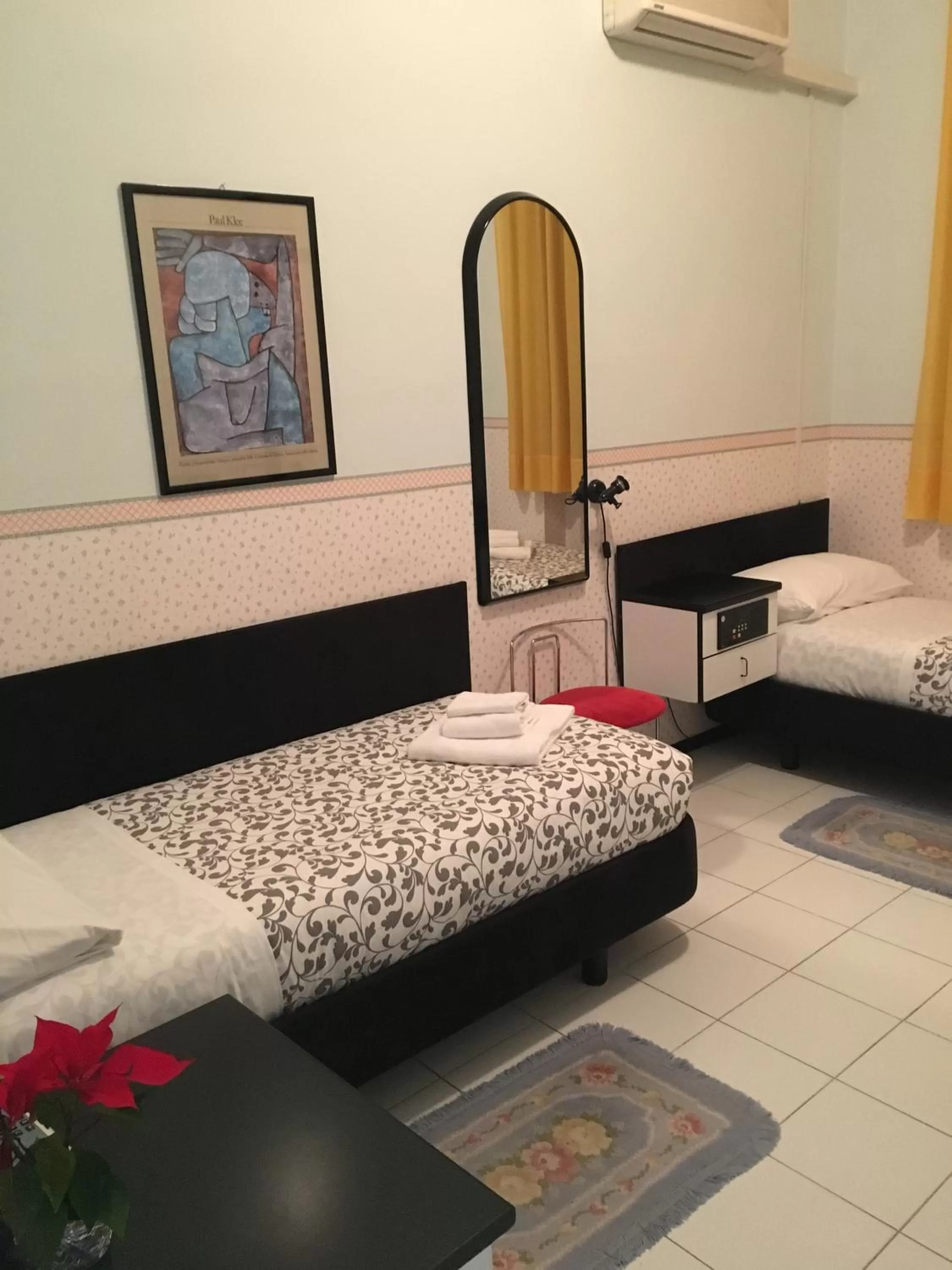 Bed in Hotel Letizia