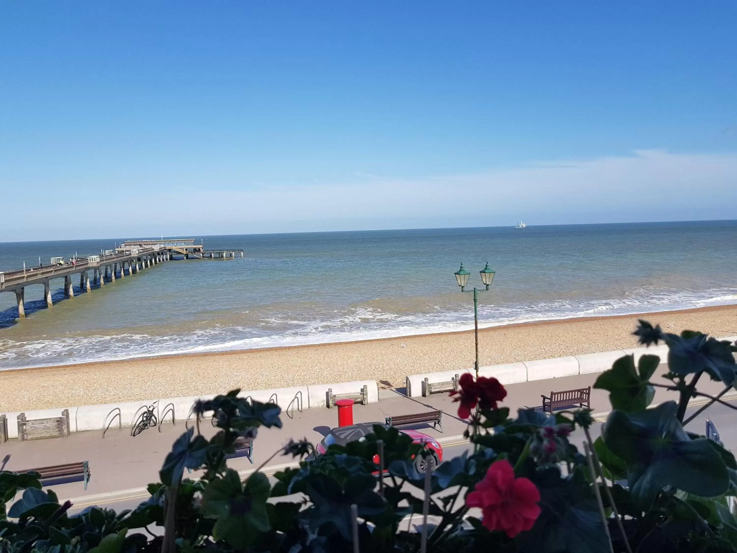 Sea view, Beach in Waterfront Hotel