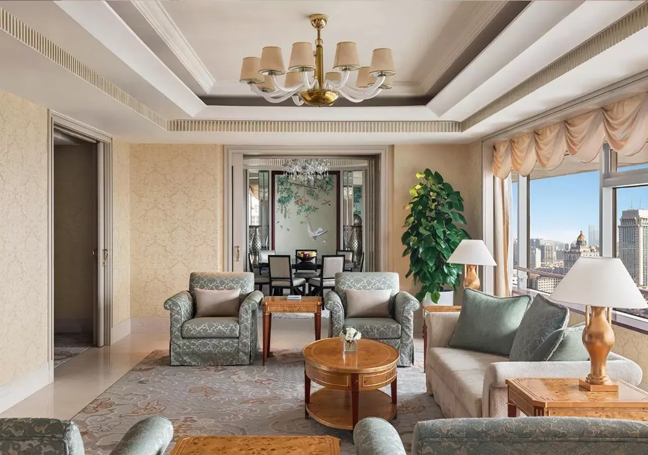 Living room, Seating Area in Shangri-La Fuzhou