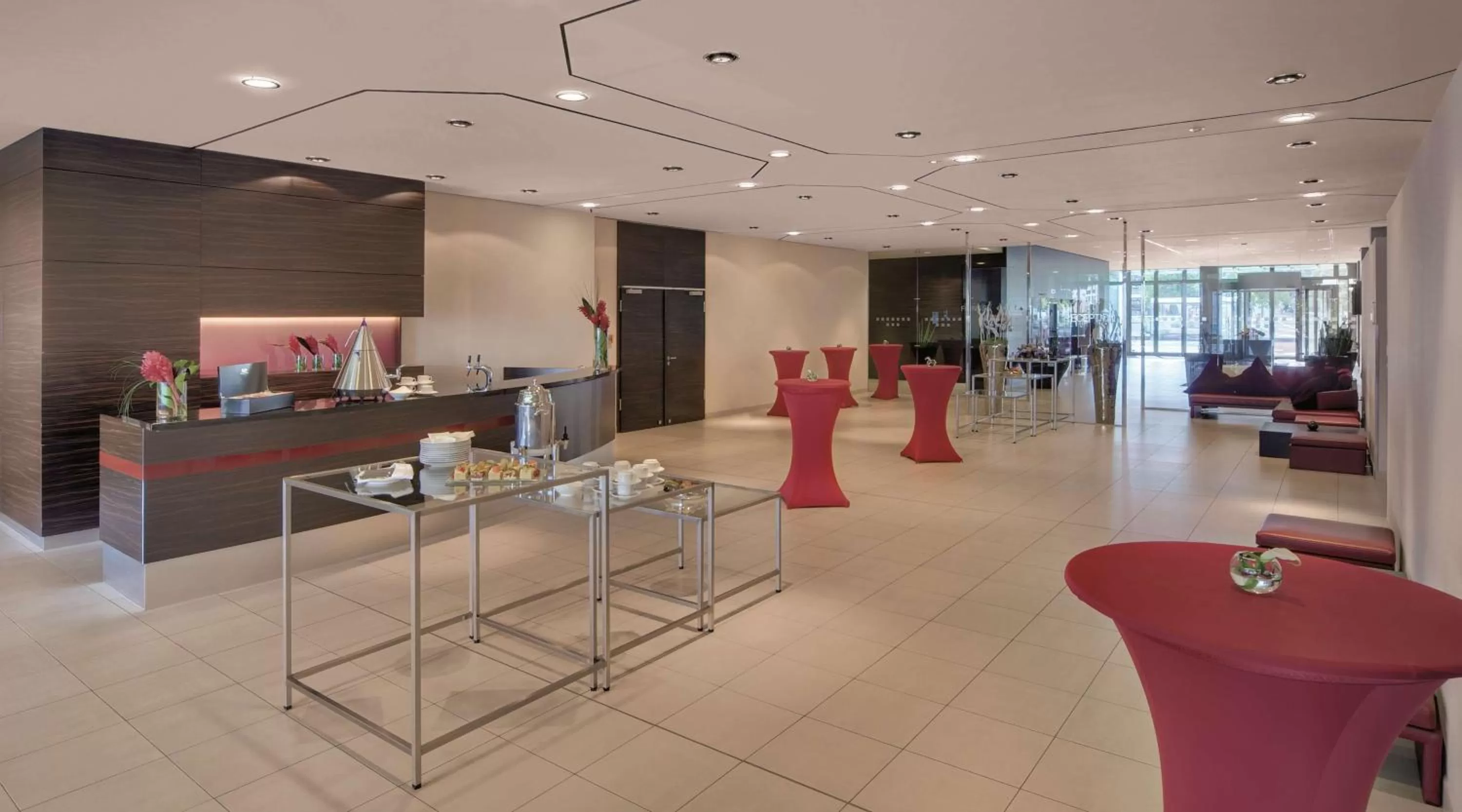 Lobby or reception in Radisson Blu Hotel Leipzig