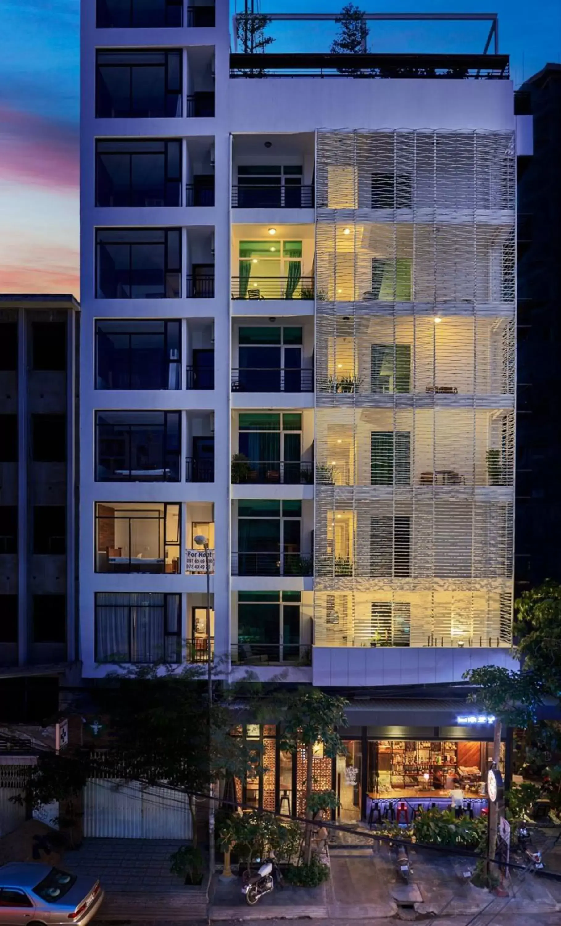 Facade/entrance in Monsoon Bassac Hotel Facade/entrance in Monsoon Bassac Hotel