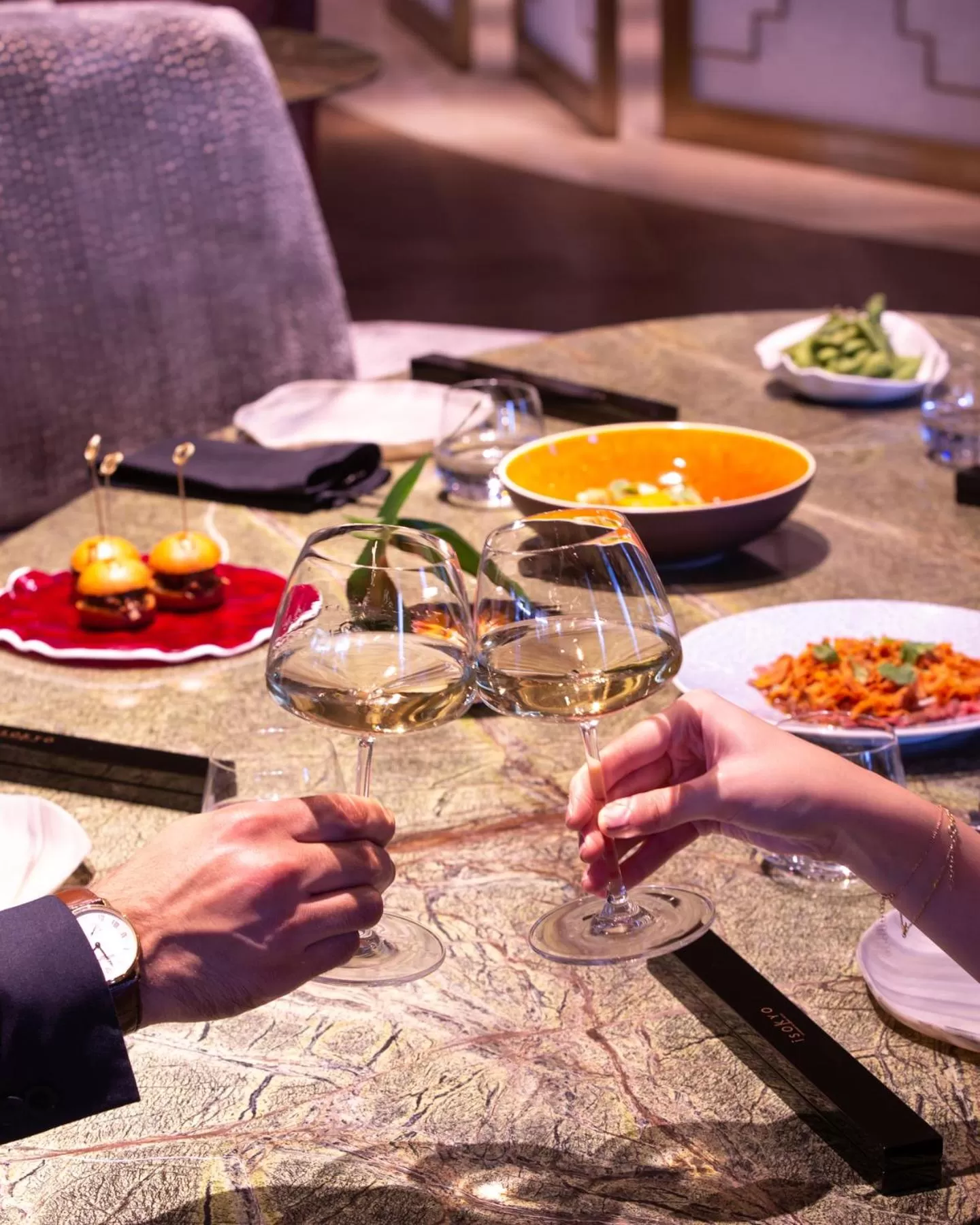 Dinner in Raffles Istanbul