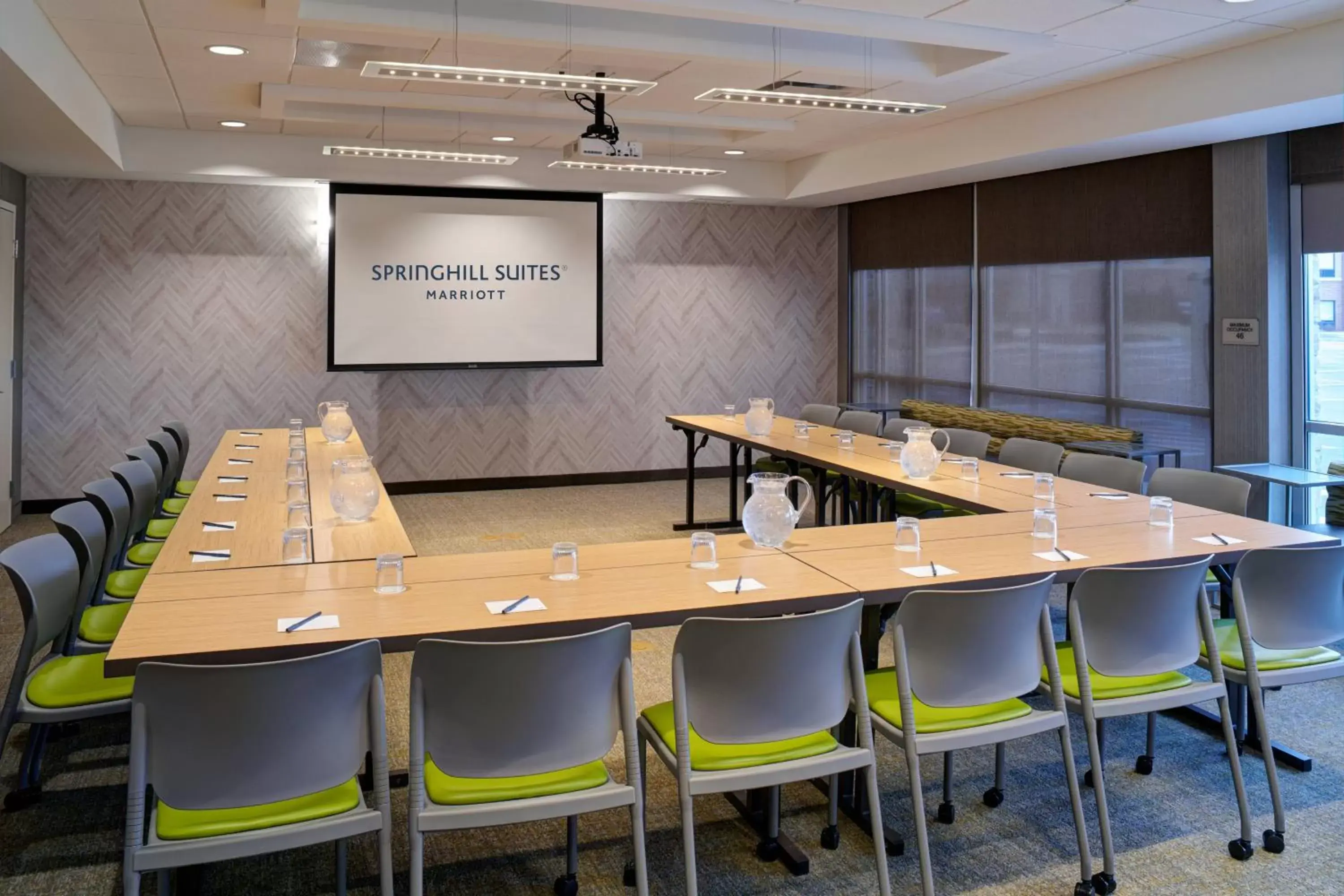 Meeting/conference room in SpringHill Suites by Marriott Detroit Wixom