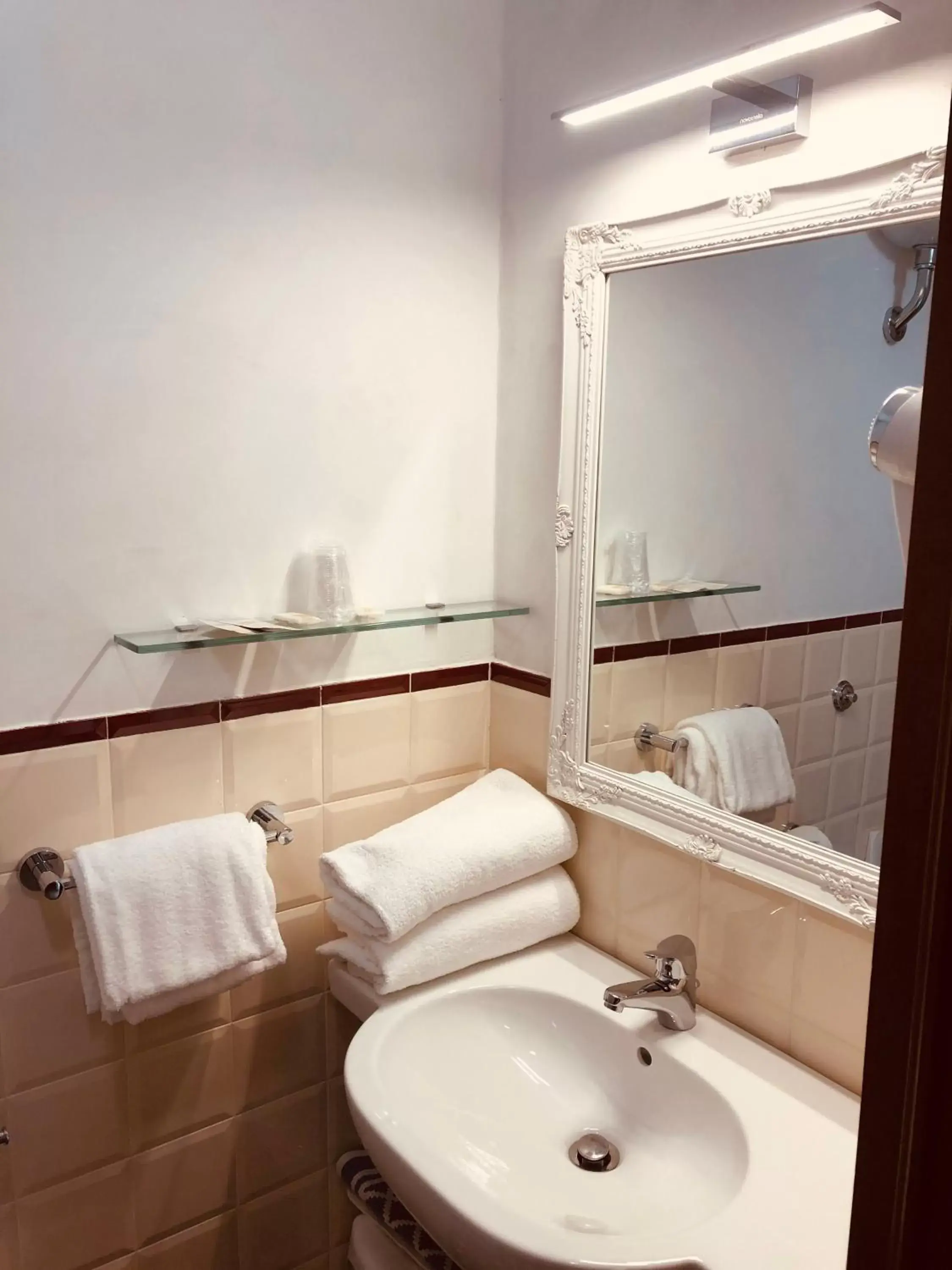 Toilet, Bathroom in Hotel Nizza