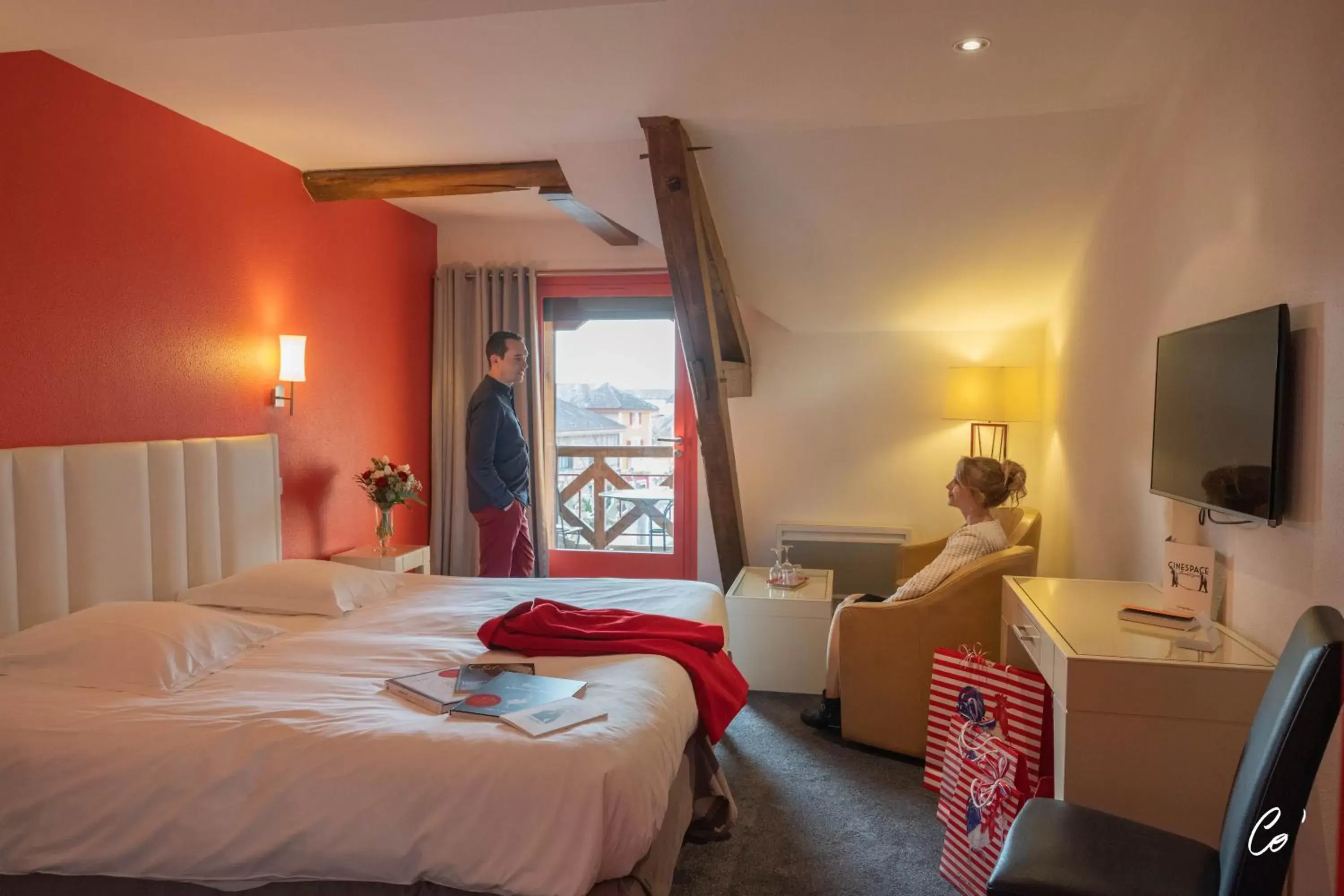 Bedroom in Les Saules Parc & Spa - Les Collectionneurs