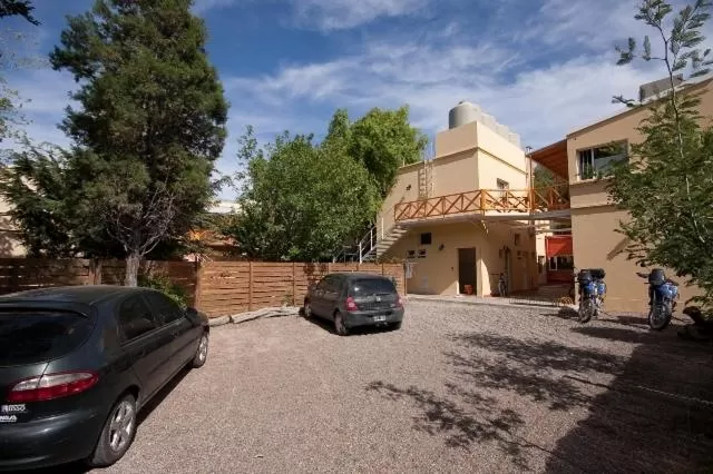 Facade/entrance in El Gualicho Hostel