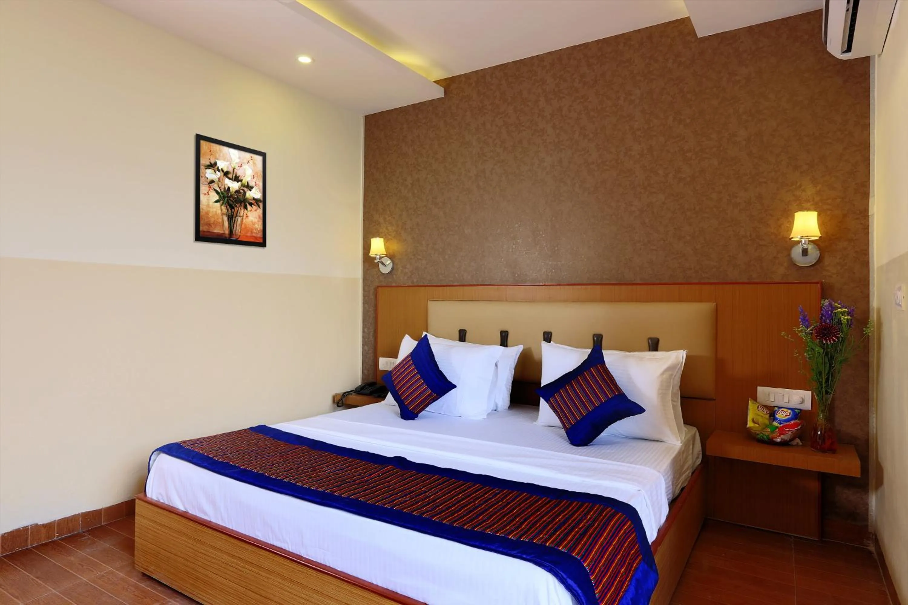 Bedroom, Bed in Hotel Aeroporto Nearest Landmark Aerocity delhi