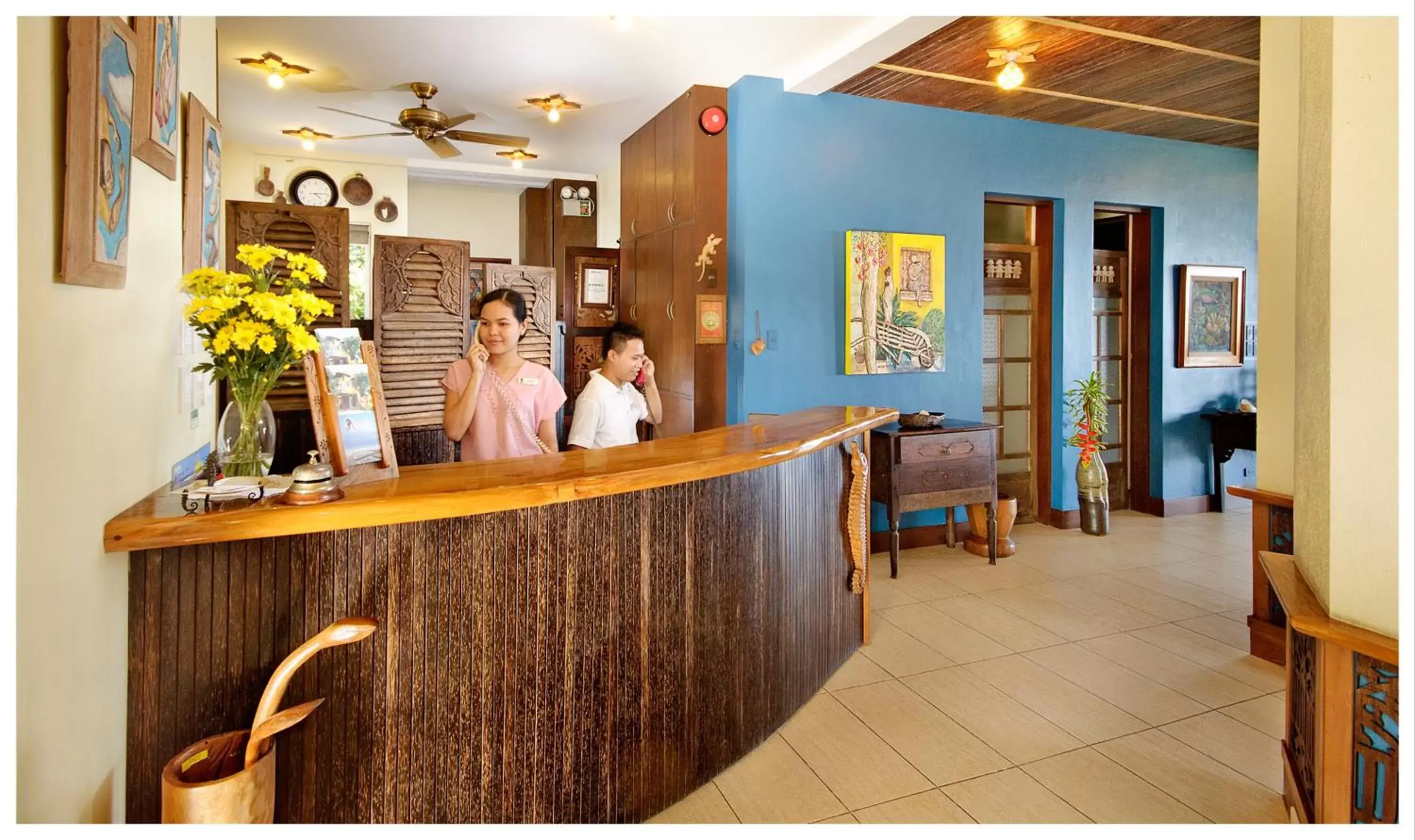 Staff, Lobby/Reception in Amarela Resort