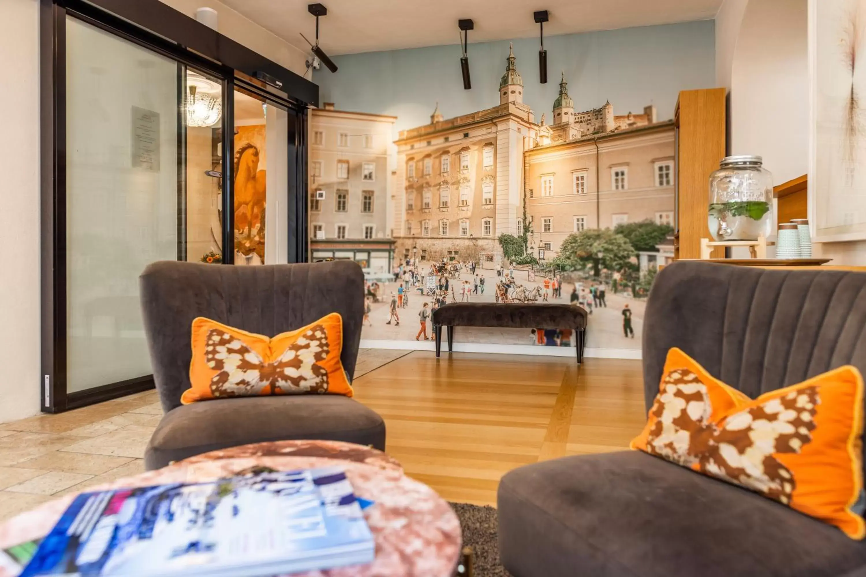 Seating Area in Boutiquehotel Amadeus