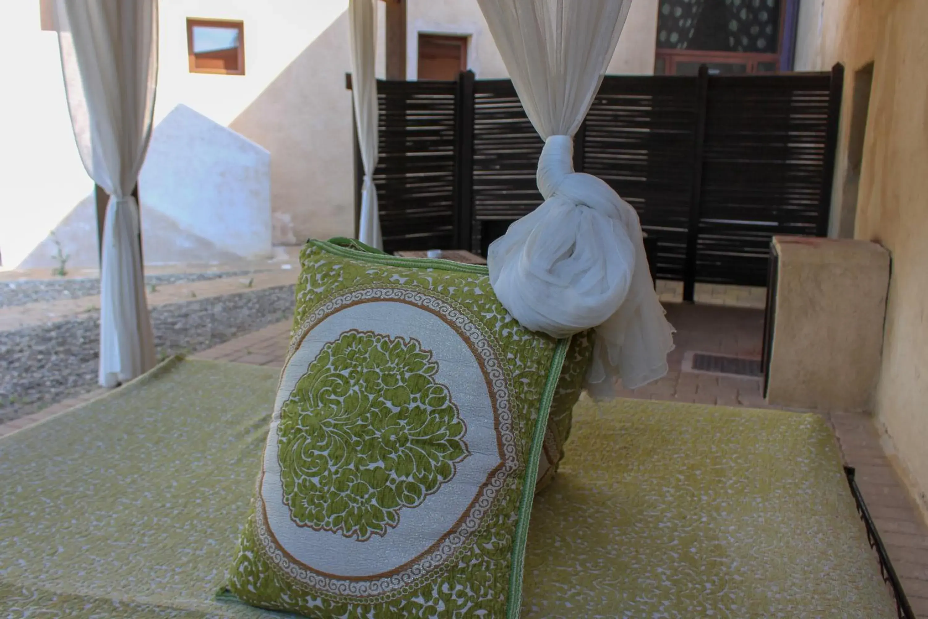 Patio in Masseria & Spa LuciaGiovanni