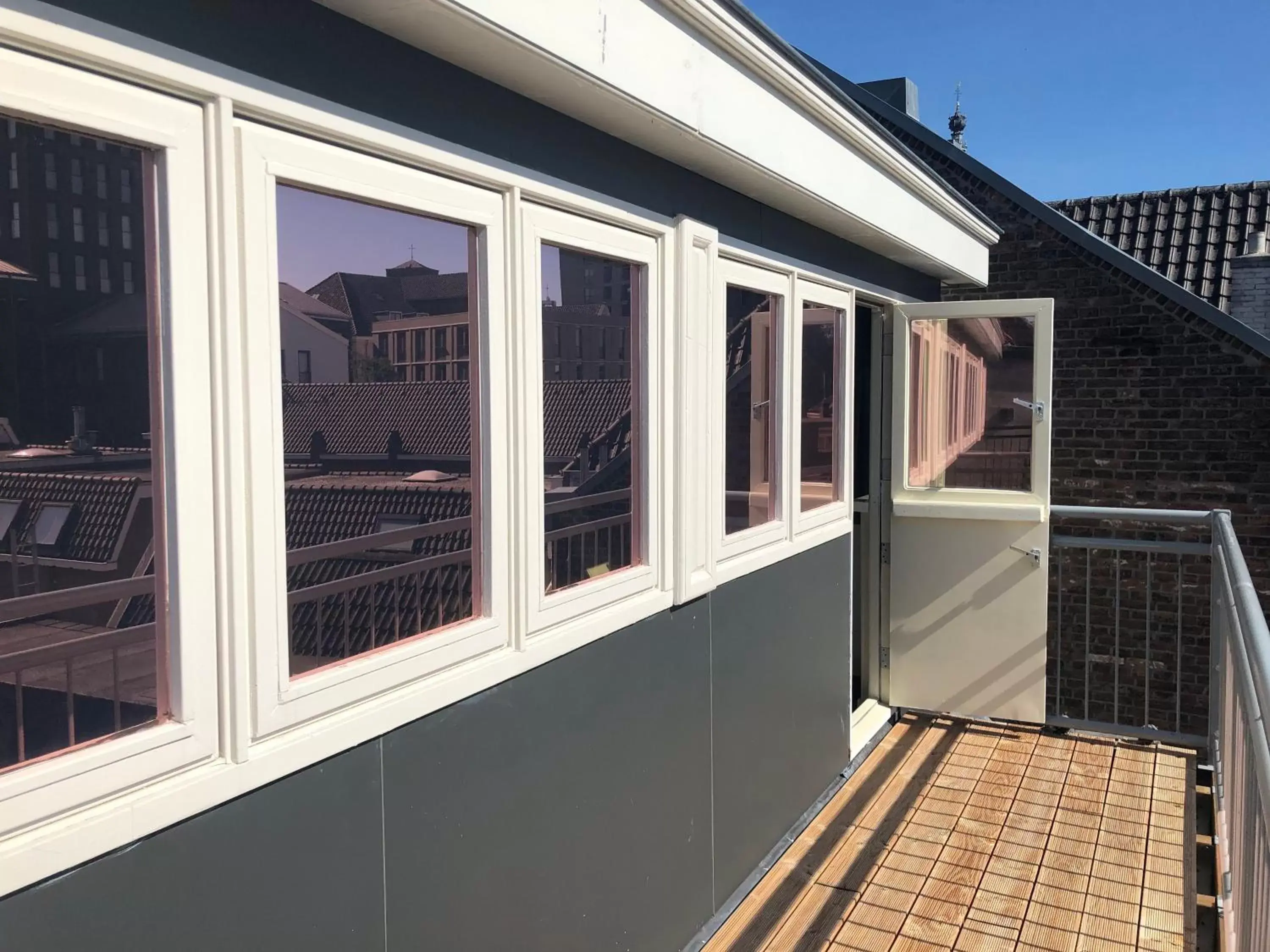 Balcony/Terrace in Hotel De Gulden Waagen