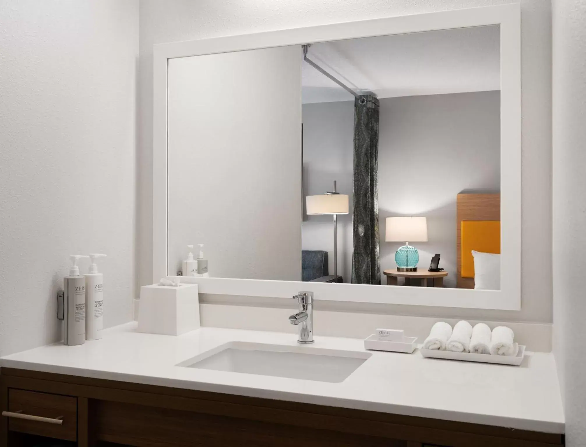 Bathroom in Home2 Suites by Hilton Indianapolis - Keystone Crossing