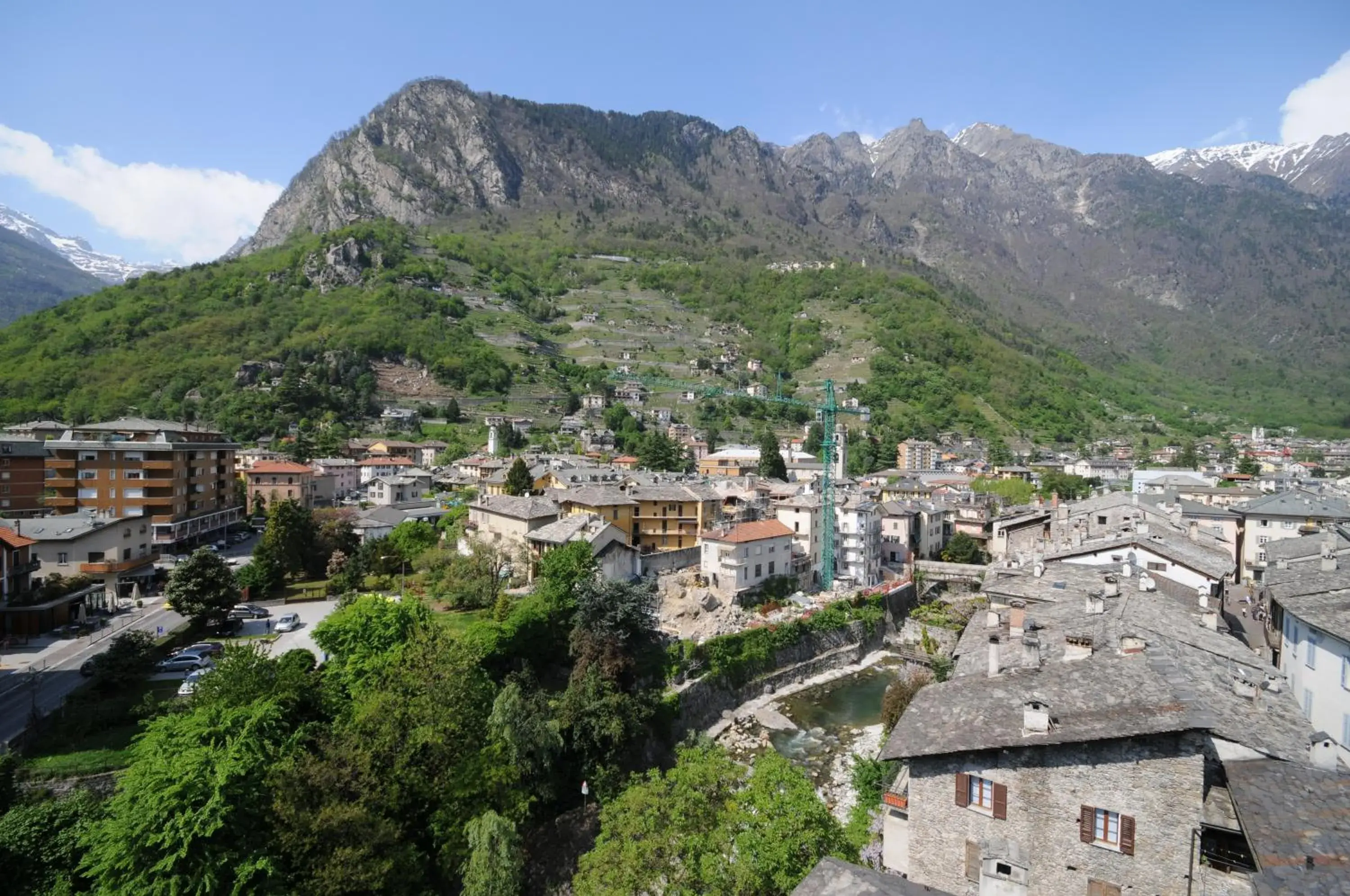 Bird's eye view, Bird's-eye View in Hotel Conradi