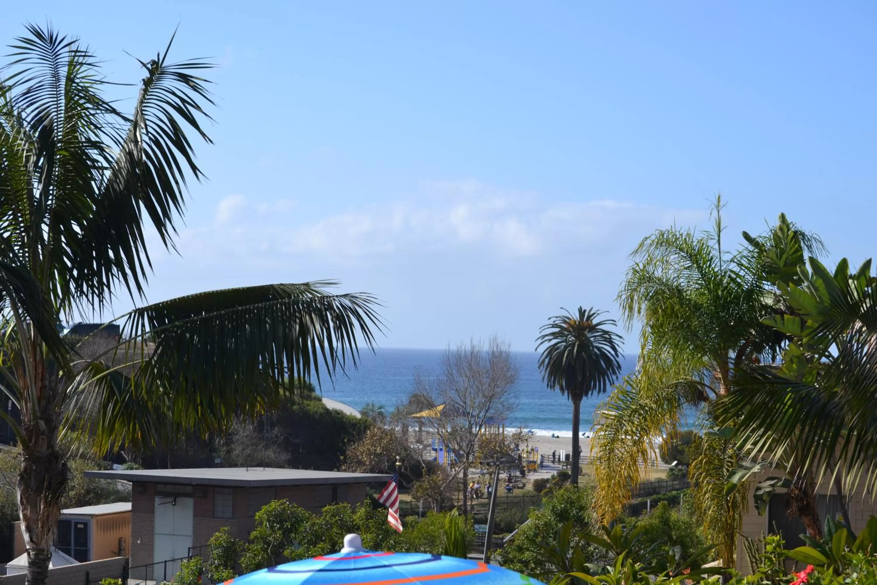 Sea view in Moonlight Beach Motel