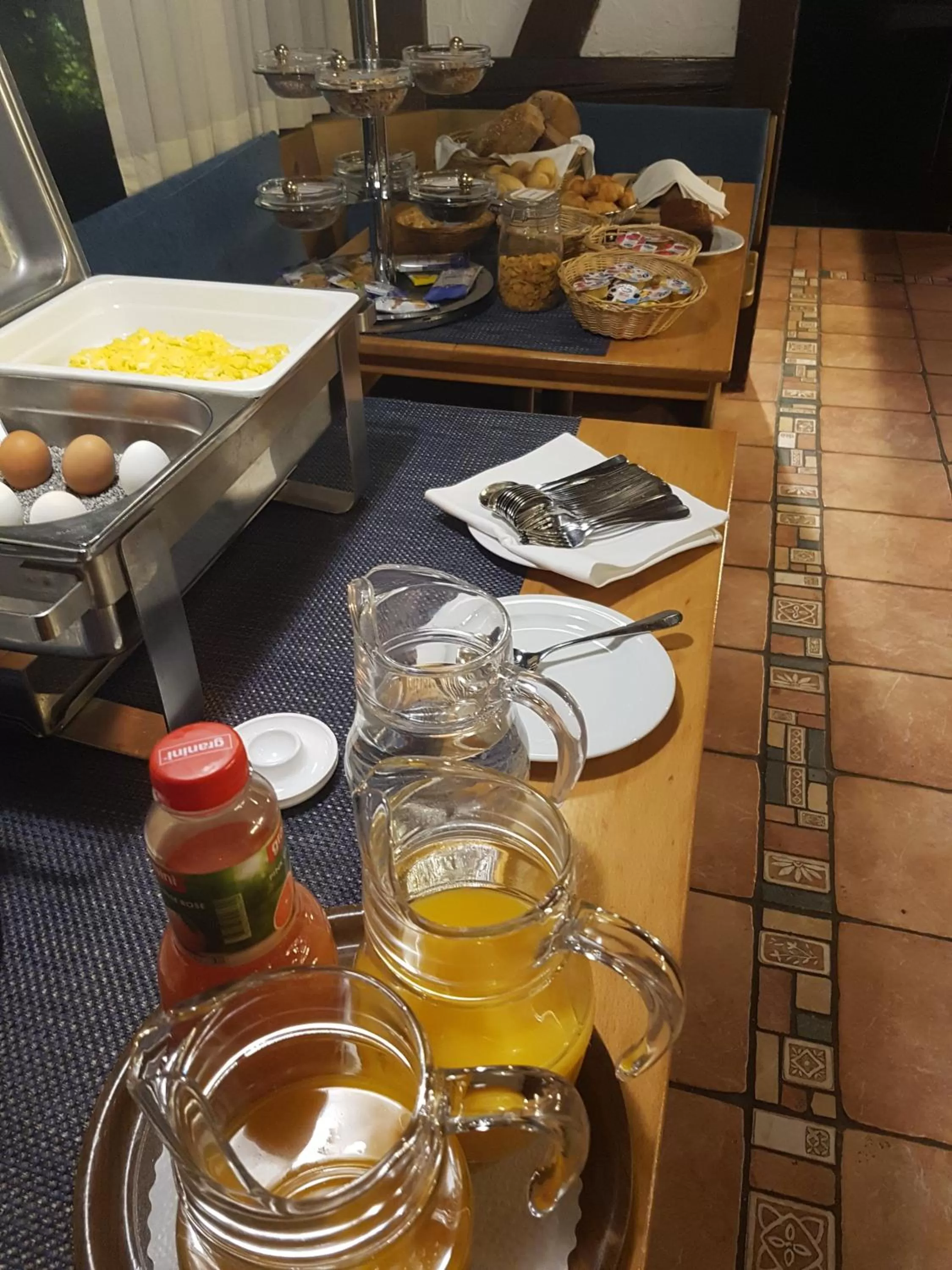 Buffet breakfast in Hotel Eremitage